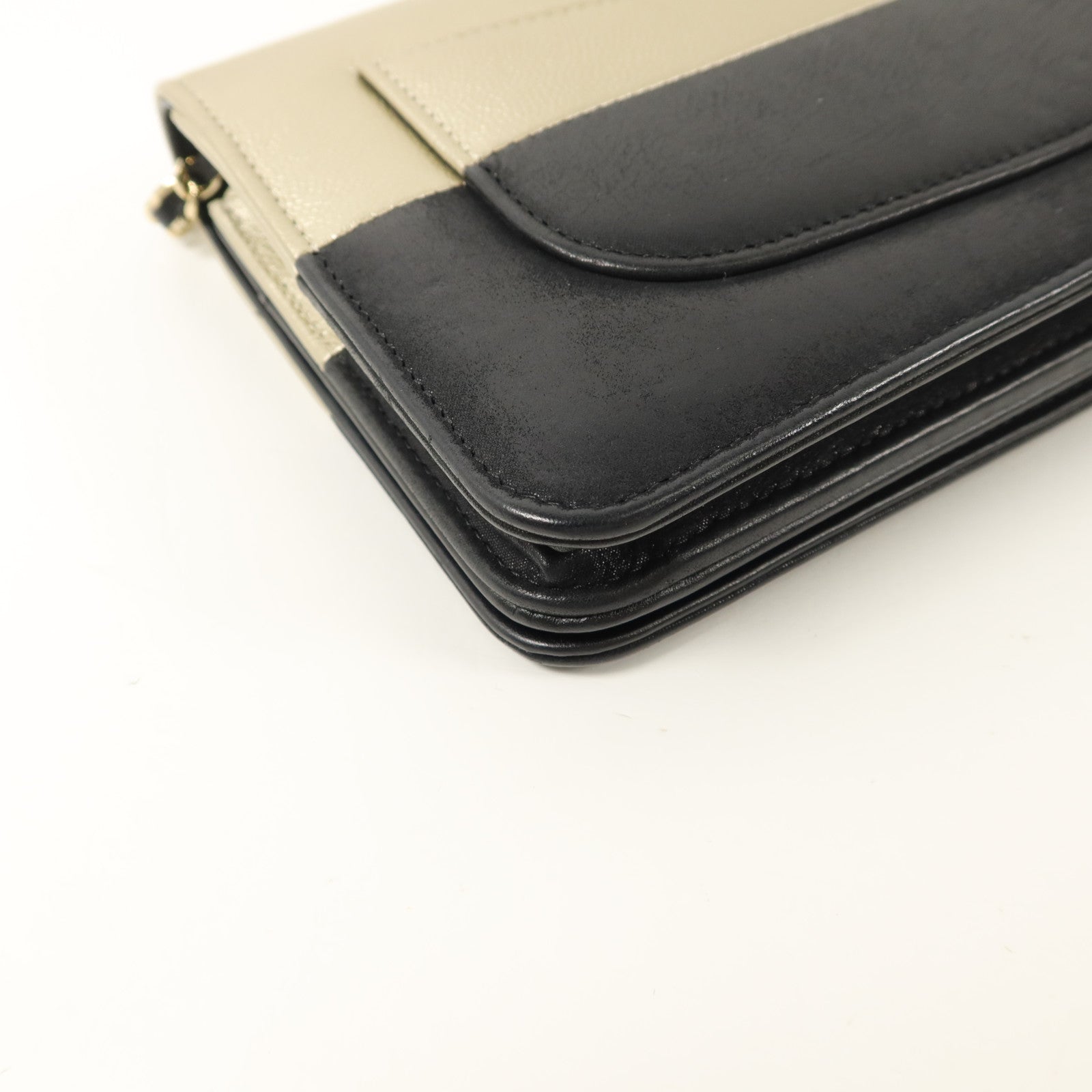 CHANEL 牛皮皮革Wallet On Chain WOC鏈帶肩背袋