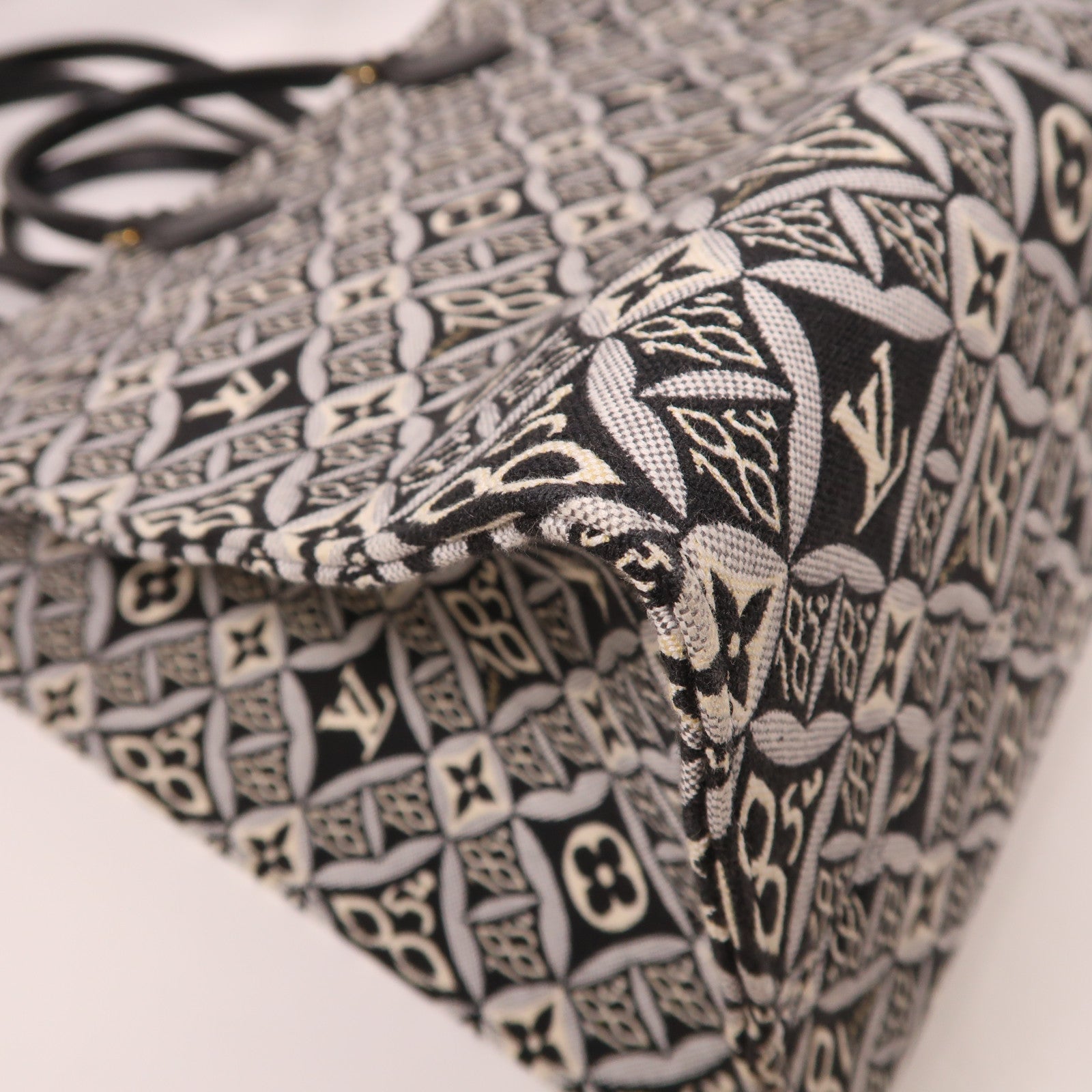 LOUIS VUITTON 帆布OnTheGo GM SINCE 1854金扣手挽肩背兩用袋