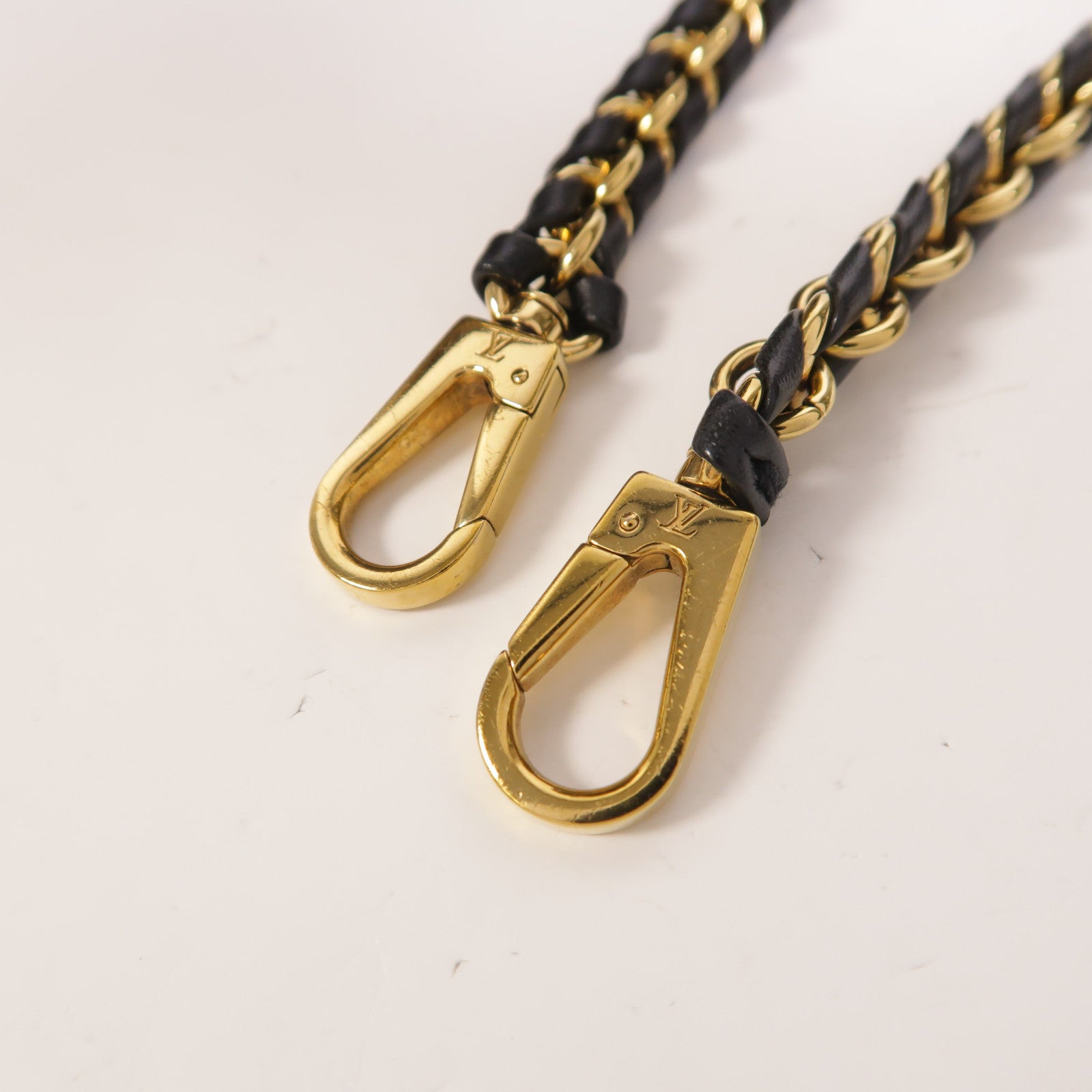 LOUIS VUITTON Monogram Reverse Vanity PM金扣手挽肩背兩用袋棕色