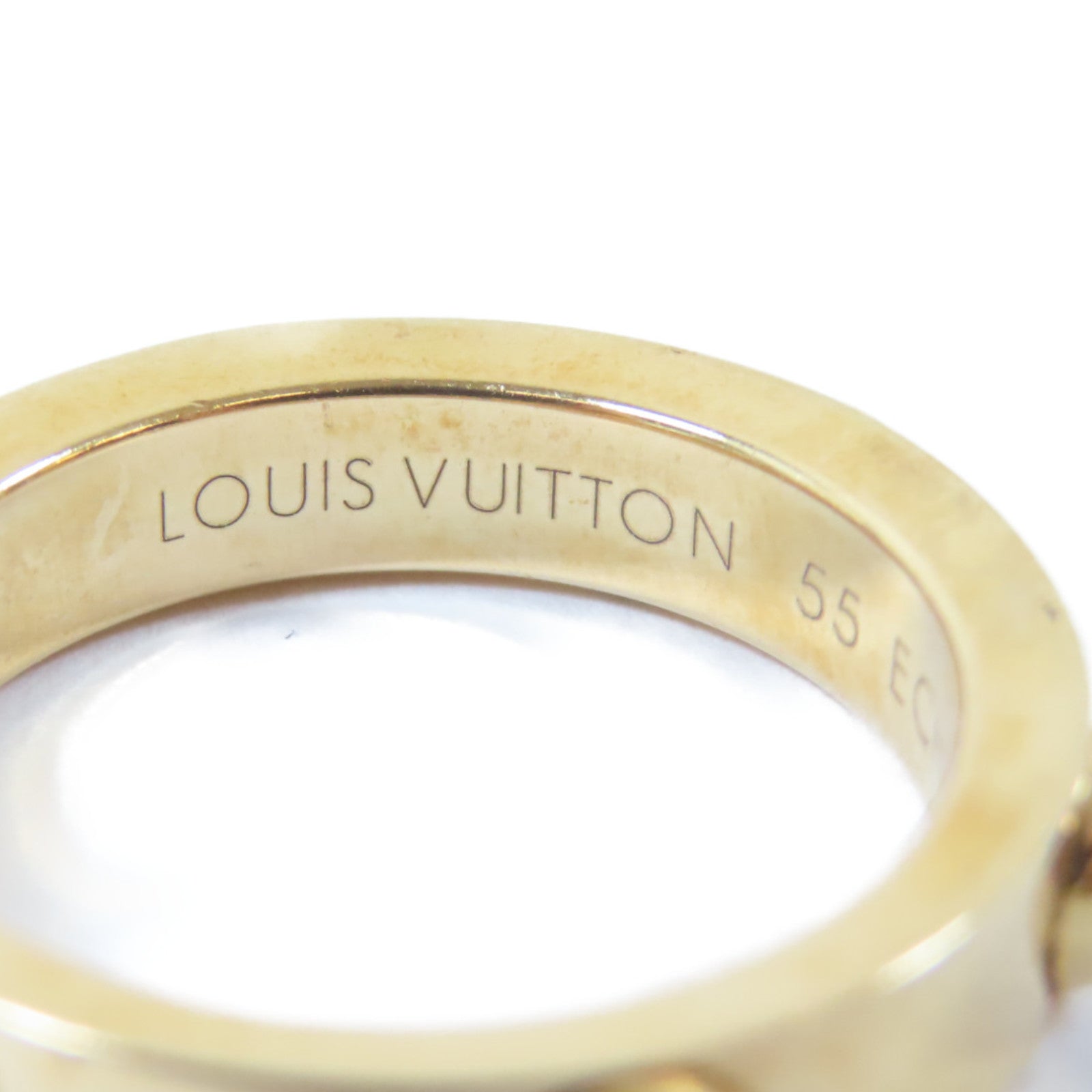 JEWELRY 18K黃金Empreinte Ring戒指Louis Vuitton#55/US#7.25cm