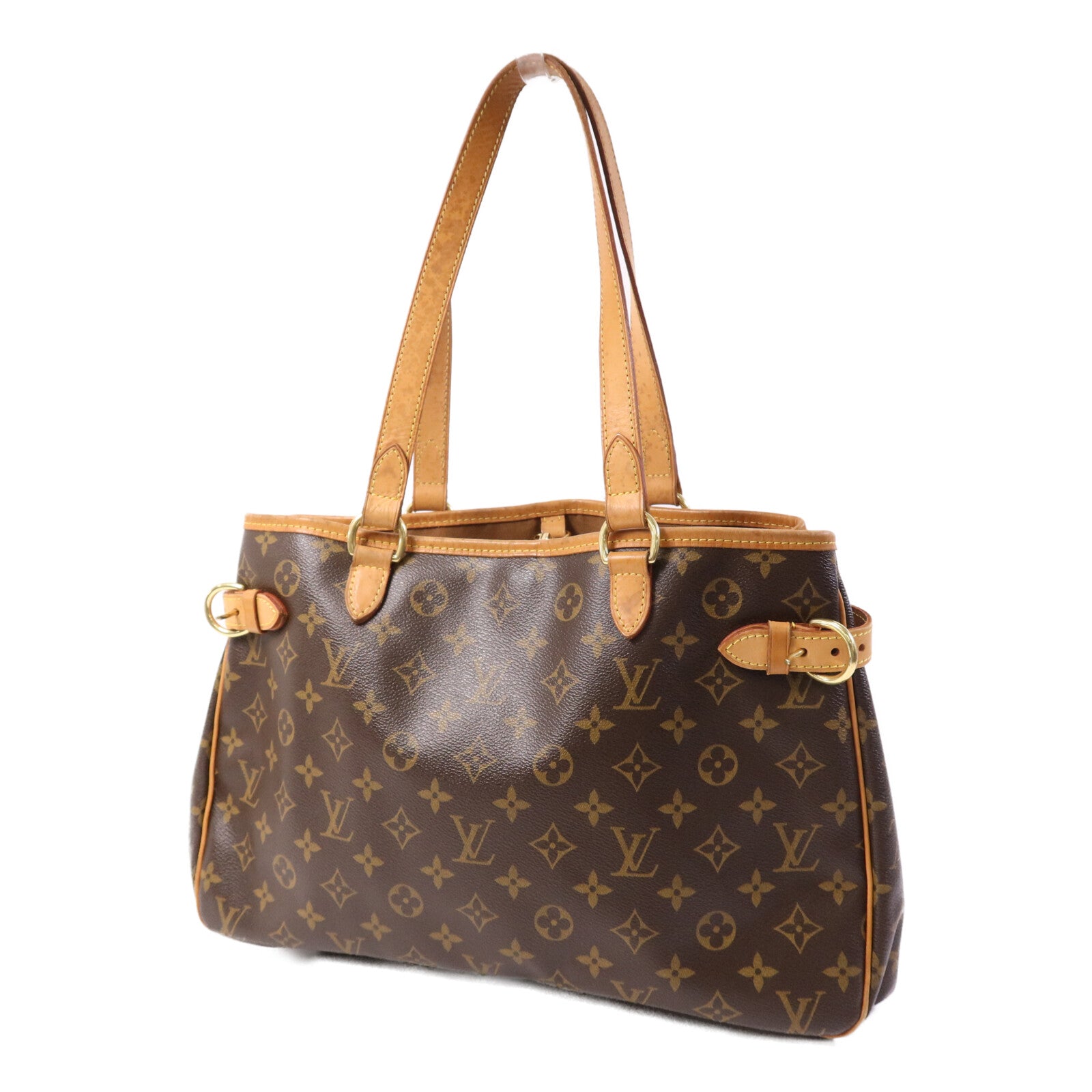 LOUIS VUITTON Monogram Batignolles Horizontal金扣肩背袋