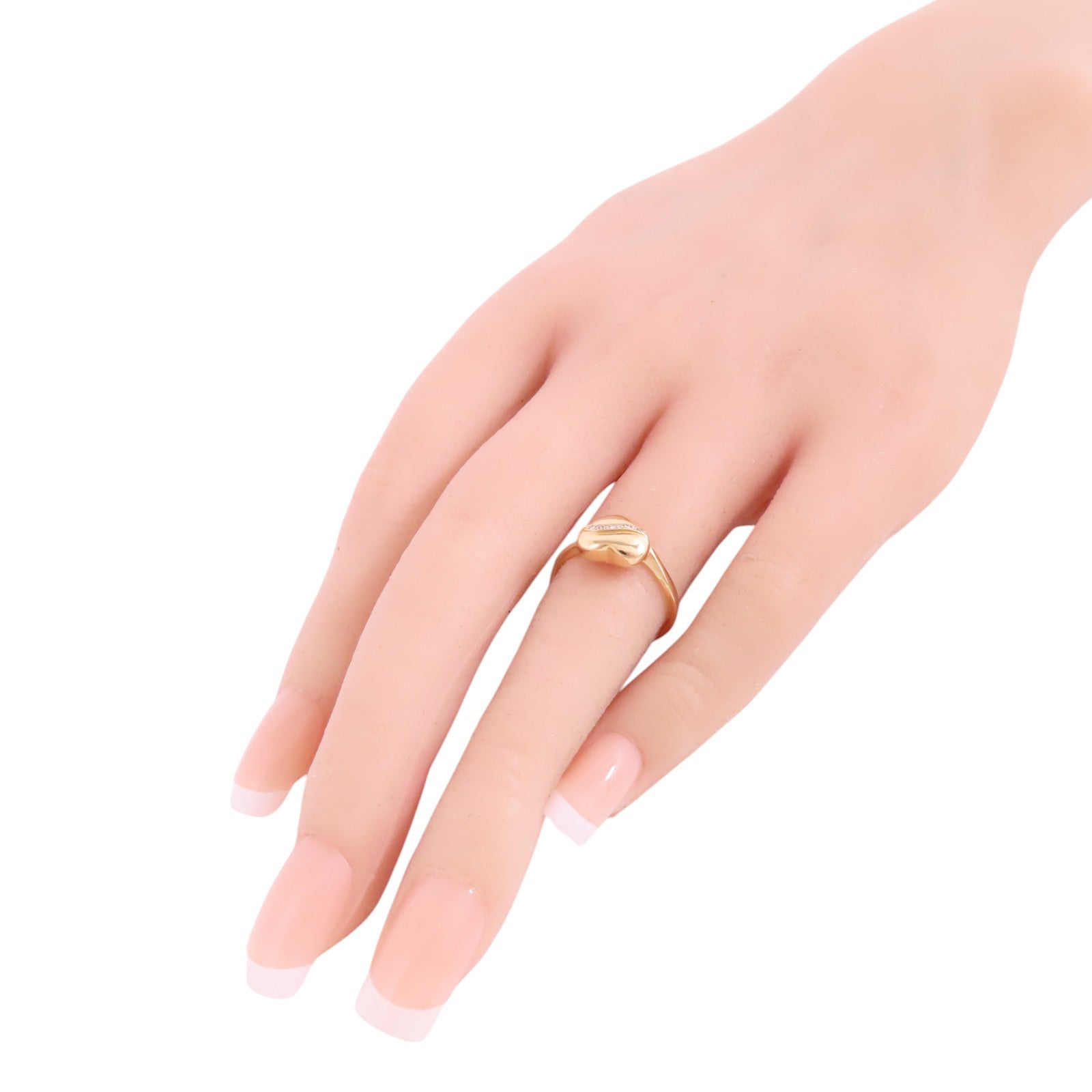 JEWELRY 18K玫瑰金/鑽石Diamond Ring戒指US#5.5