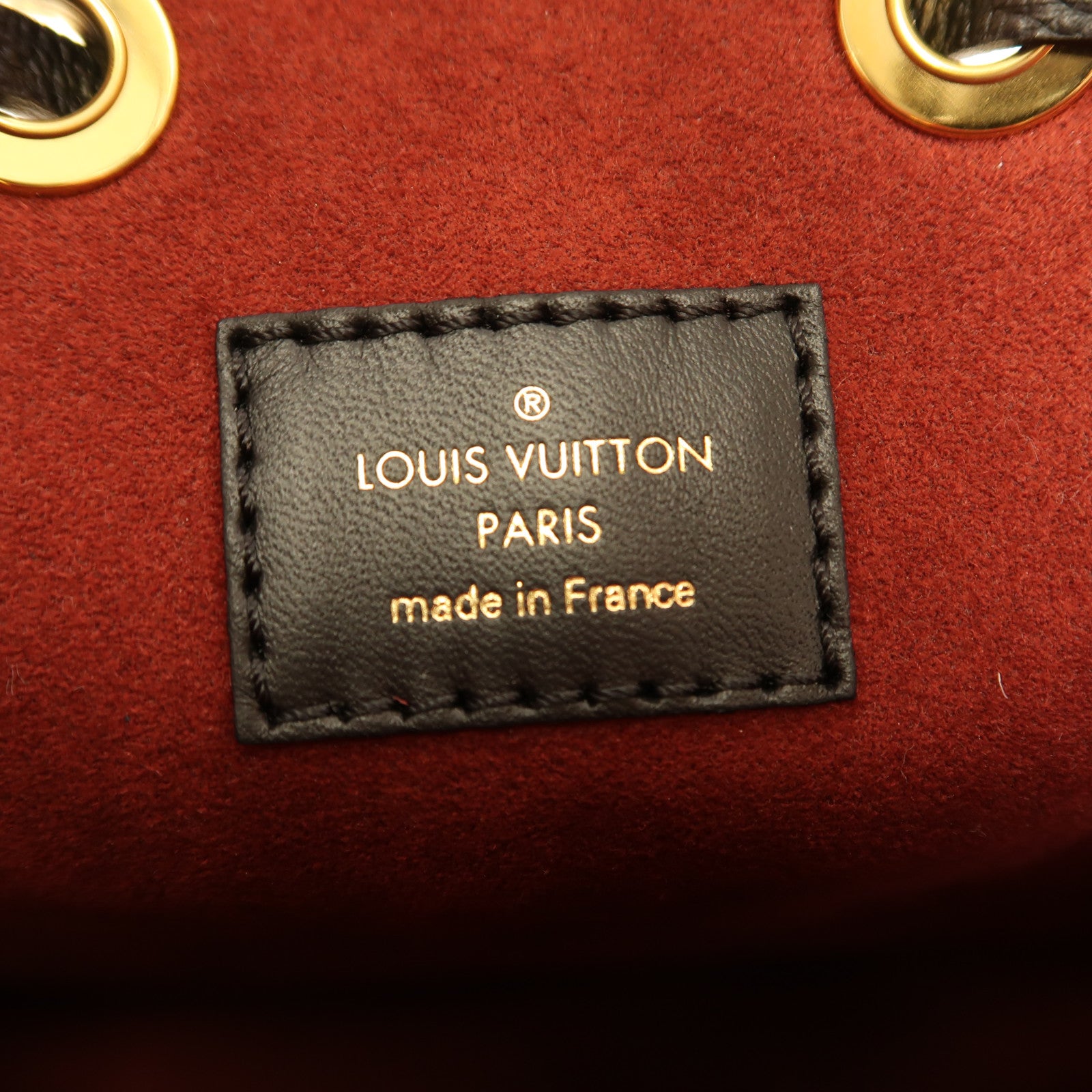 LOUIS VUITTON Monogram Empreinte Bicolor Neo Noe MM金扣手挽肩背兩用袋