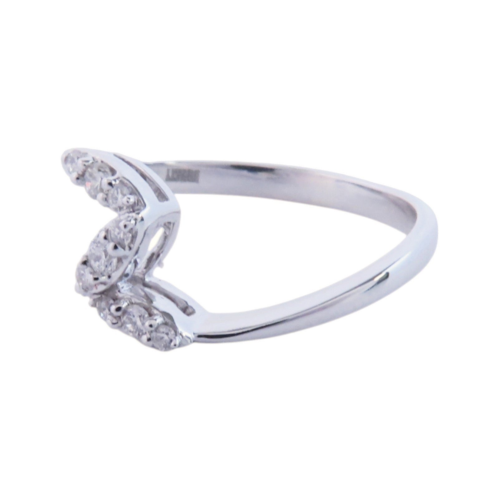 JEWELRY 【激減優惠】18K白金Diamond Ring鑽石戒指US#6.25