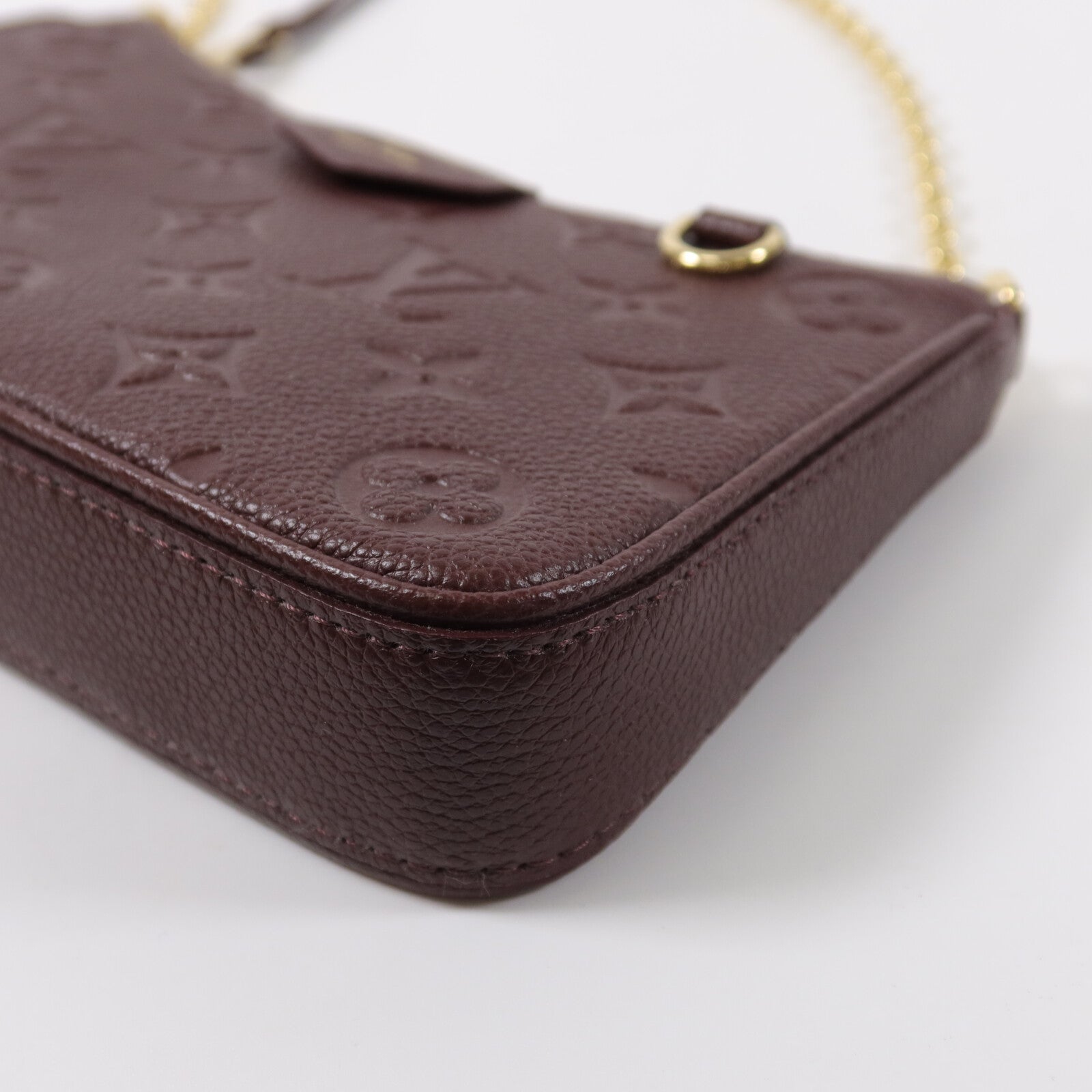 LOUIS VUITTON Monogram Empreinte Easy Pouch On Strap手挽肩背兩用袋