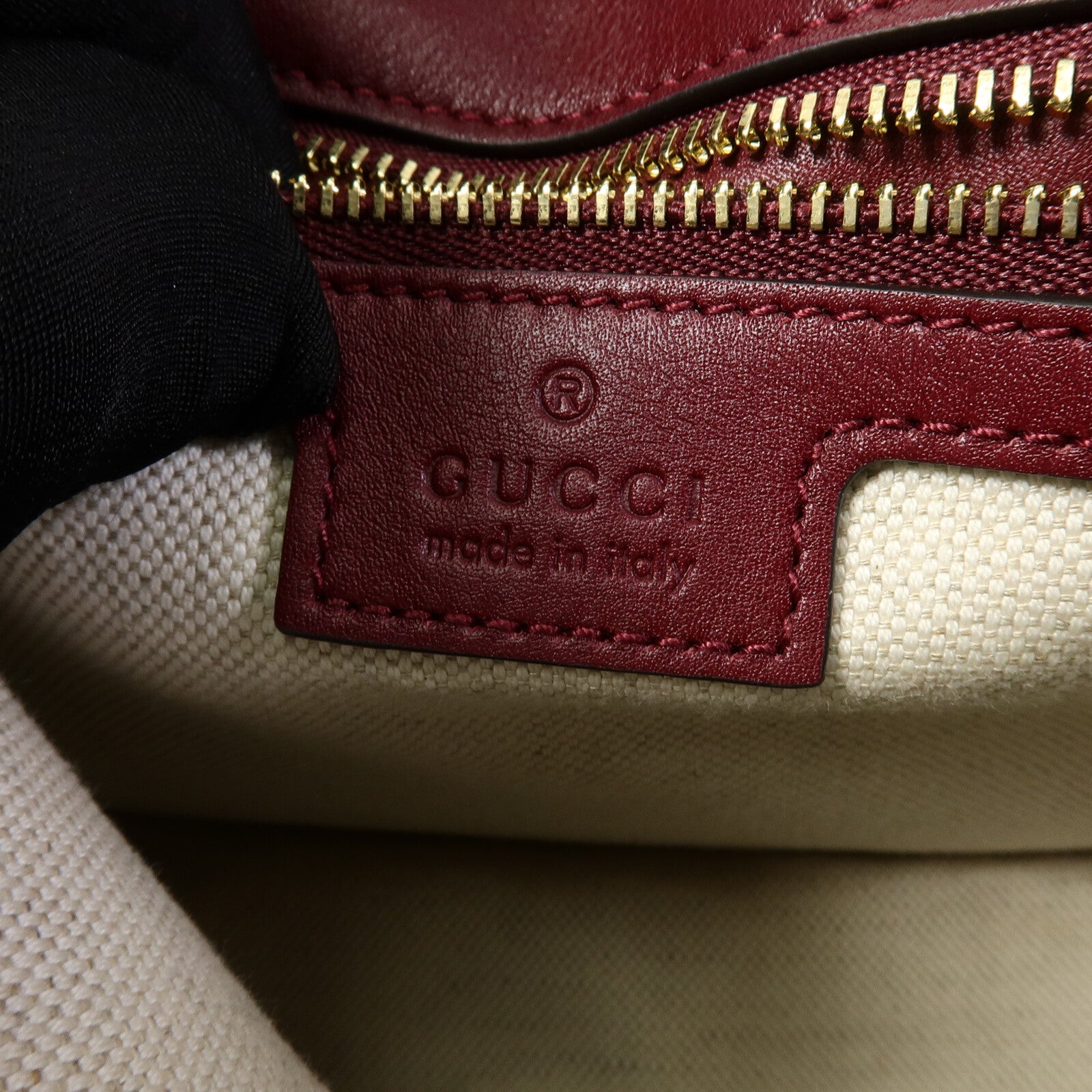 GUCCI 牛皮皮革Medium Blondie手挽肩背兩用袋