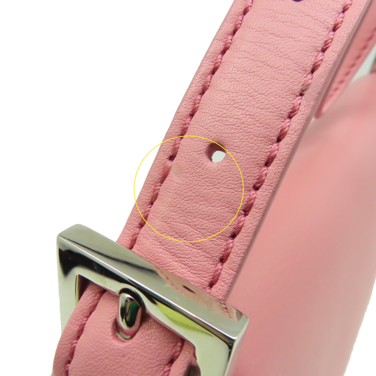 FENDI 牛皮皮革2Way Shoulder Bag手挽肩背兩用袋粉紅色