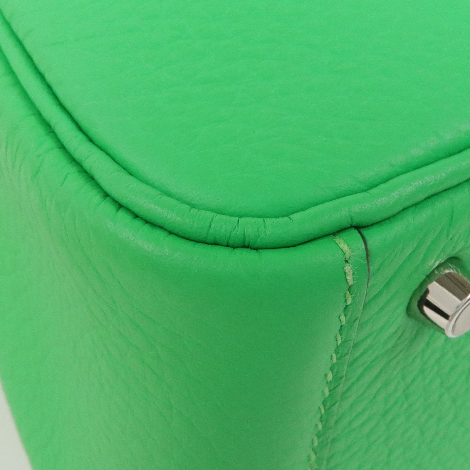 HERMES Clemence皮革Mini Lindy金扣手挽肩背兩用袋Veil Comic