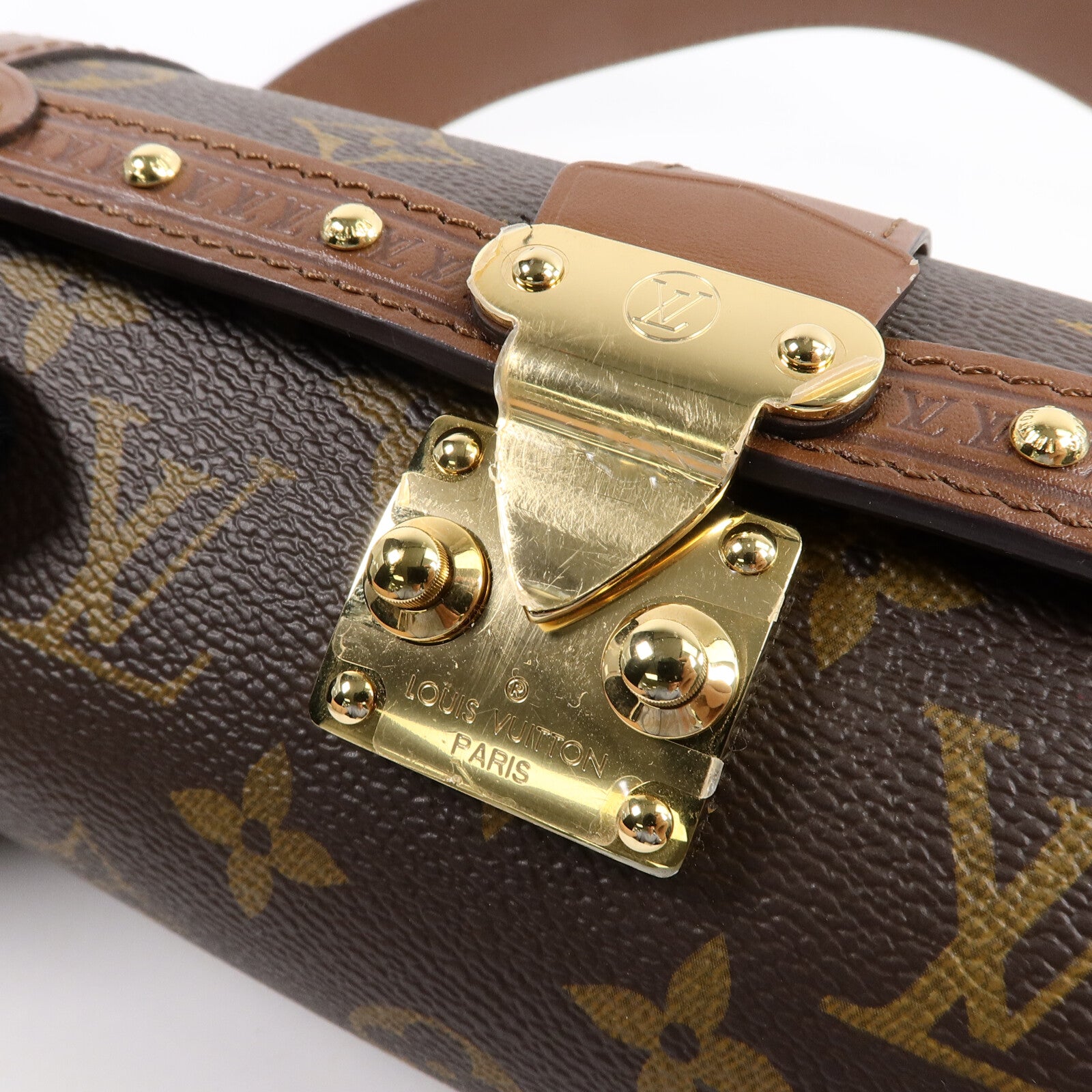 LOUIS VUITTON Monogram Papillon Trunk手挽肩背兩用袋