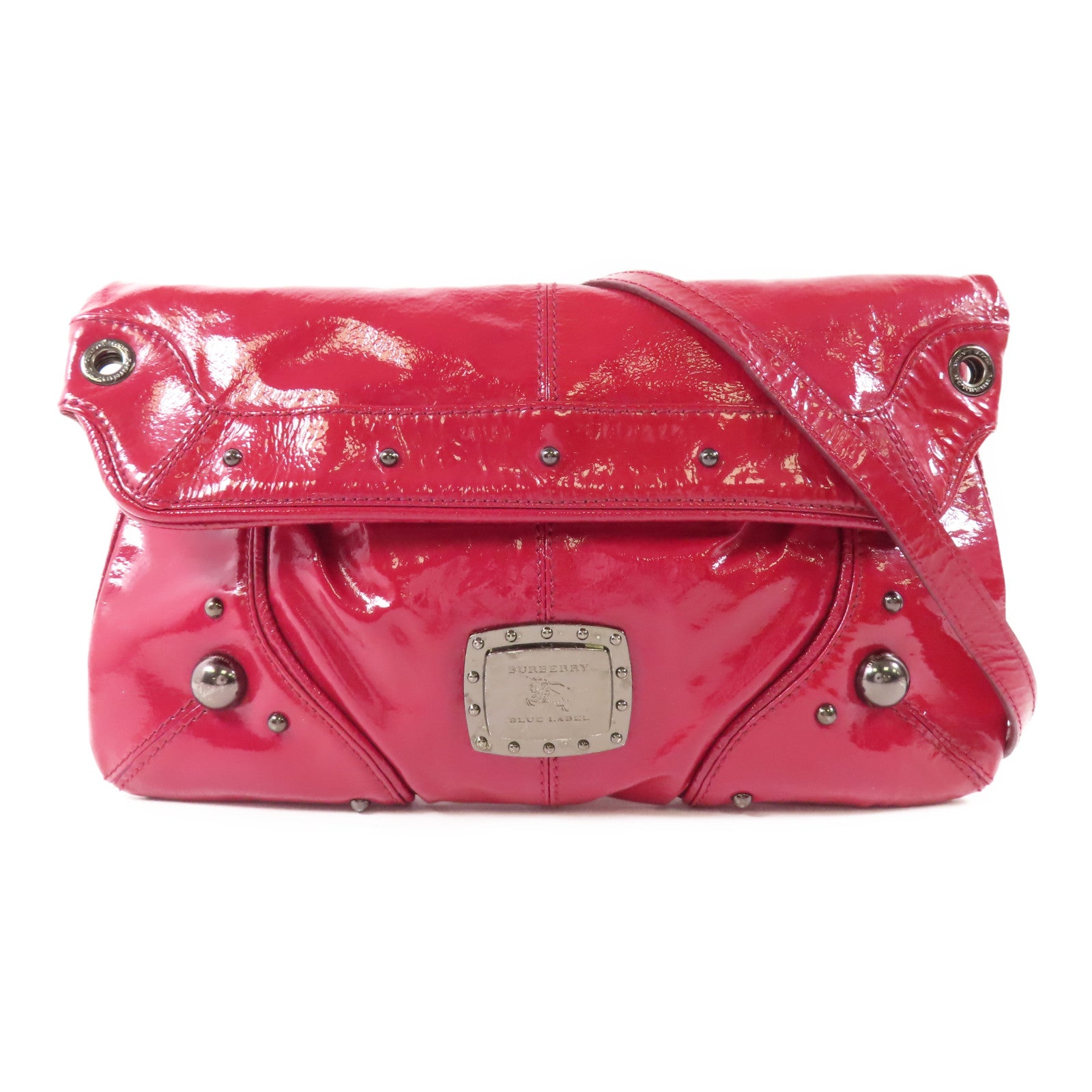 BURBERRY 塗層帆布Shoulder Bag肩背袋