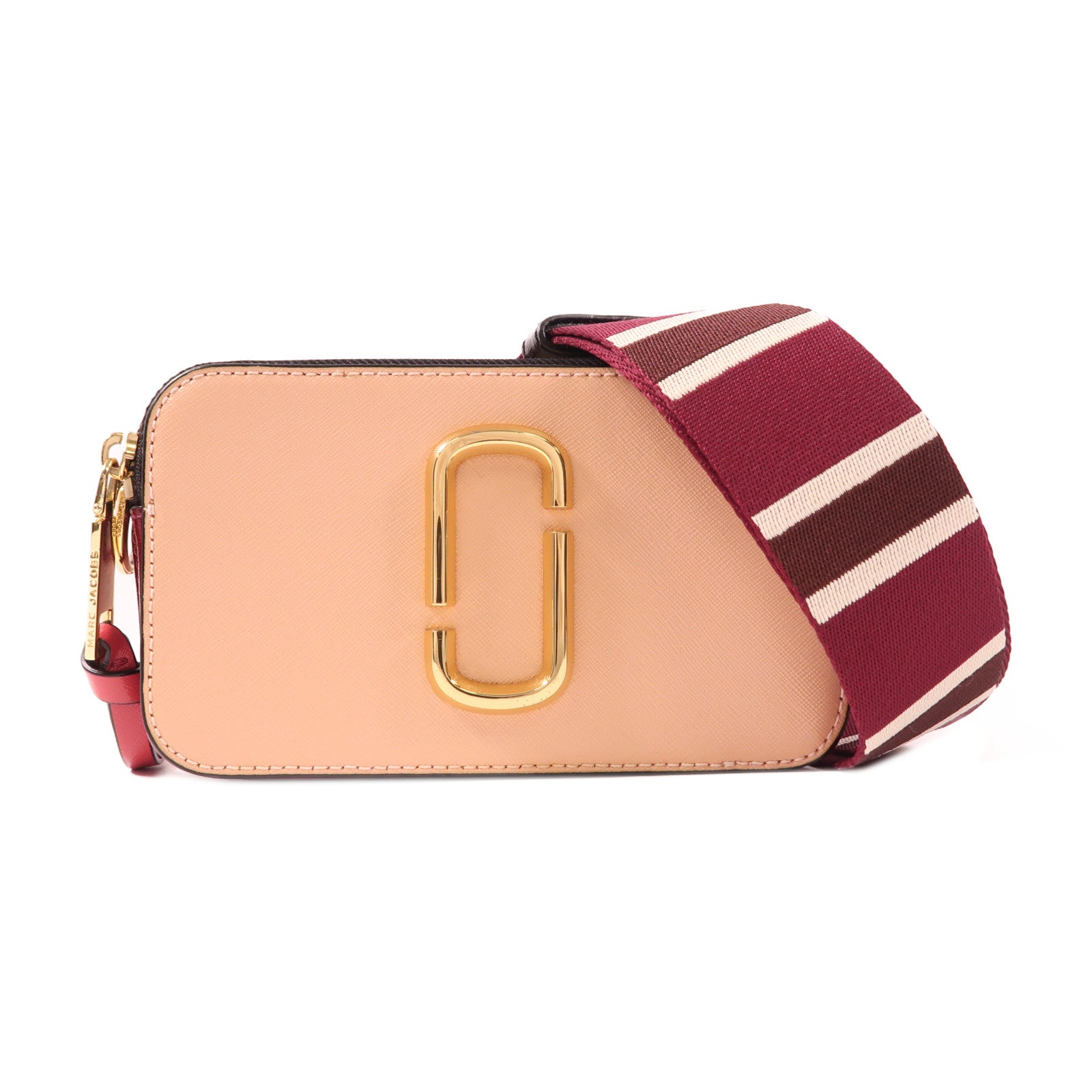 MARC JACOBS 牛皮皮革Shoulder Bag金扣肩背袋