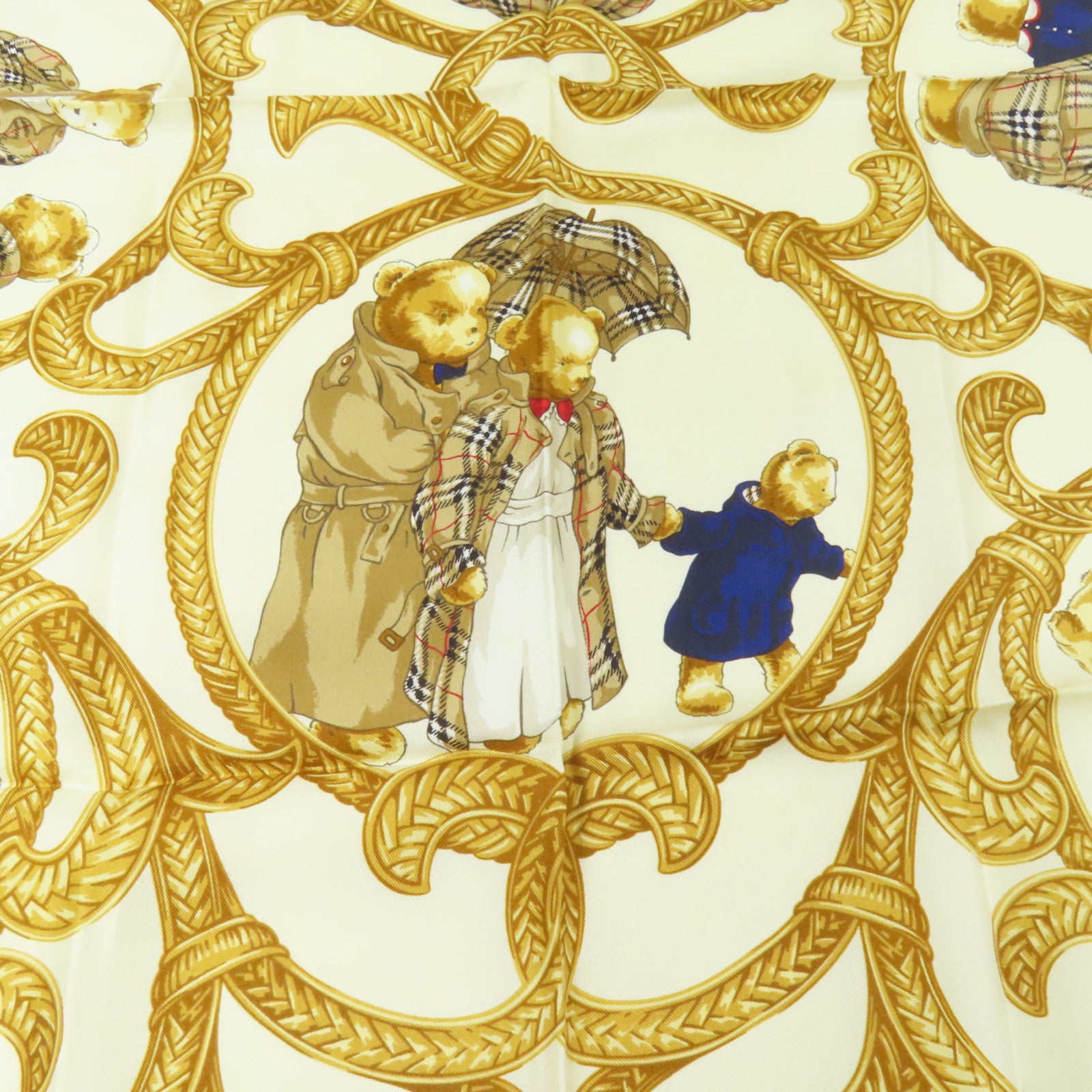 BURBERRY 絲質Scarf圍巾