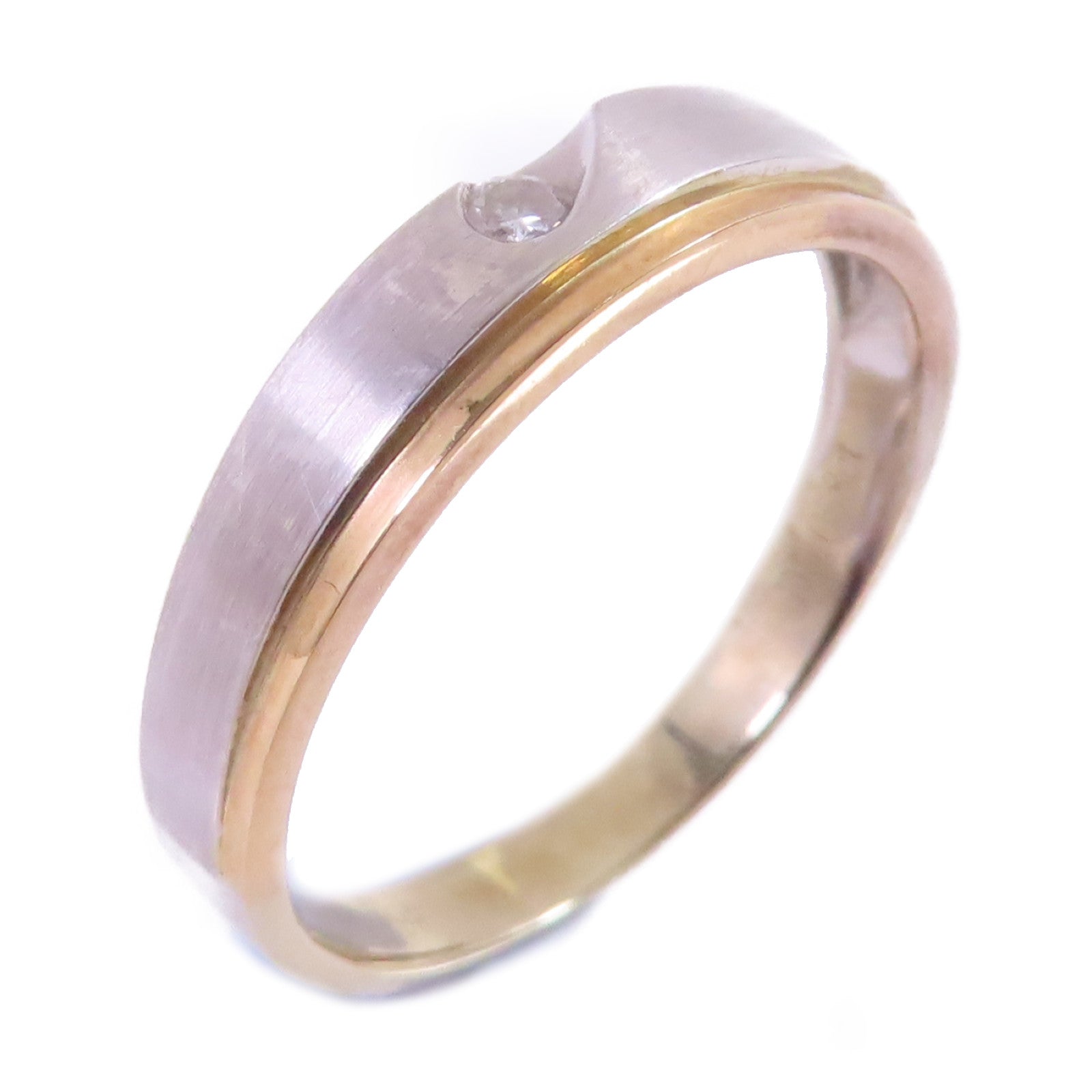 JEWELRY 18K白金/玫瑰金/鑽石Diamond Ring戒指US#9.25