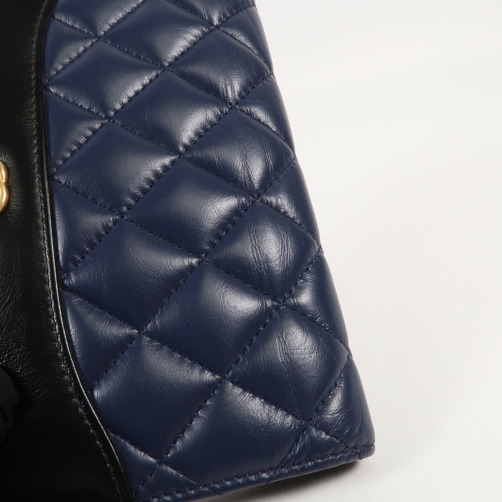 CHANEL 牛皮皮革Long Wallet金扣長錢包