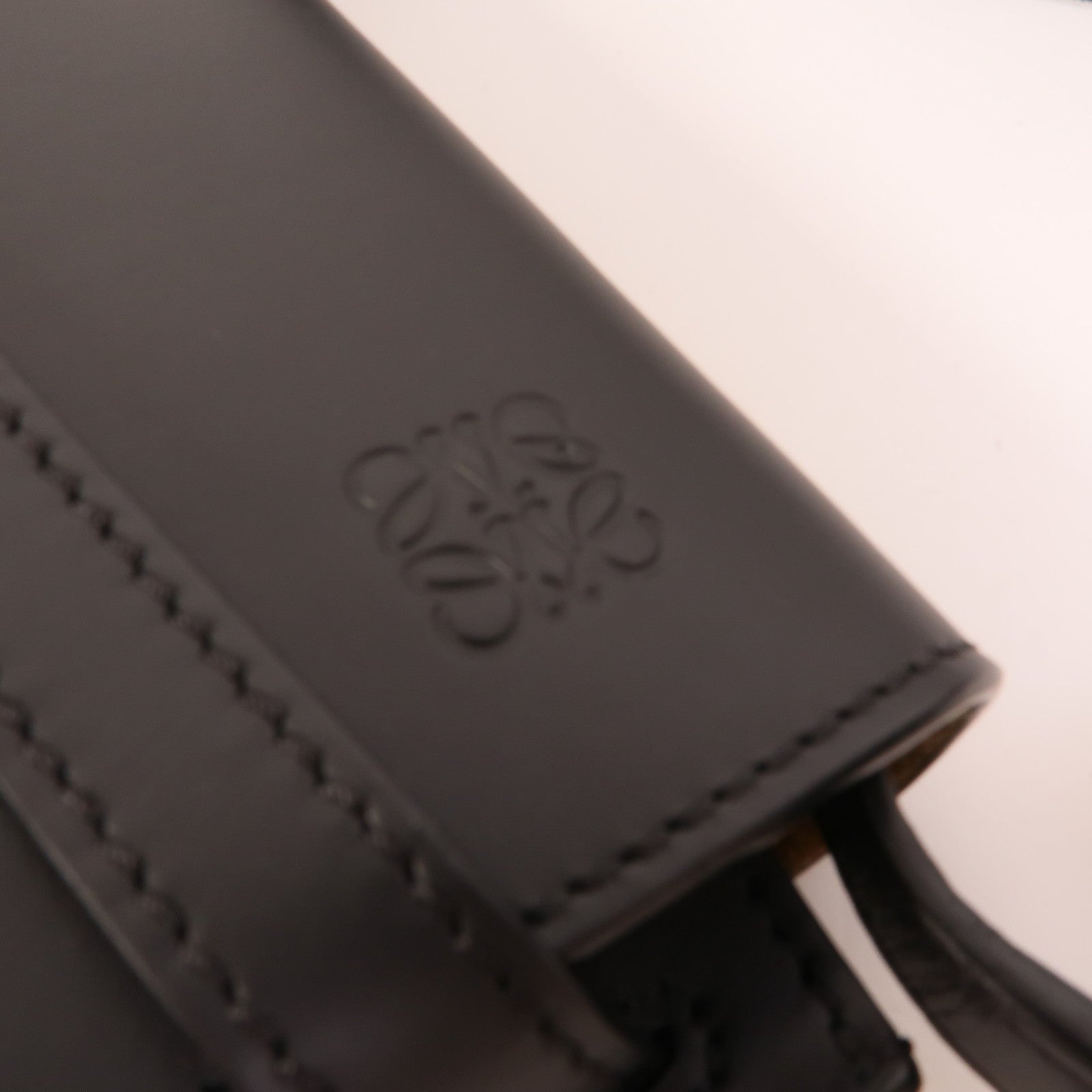 LOEWE 牛皮皮革Mini Gate肩背袋