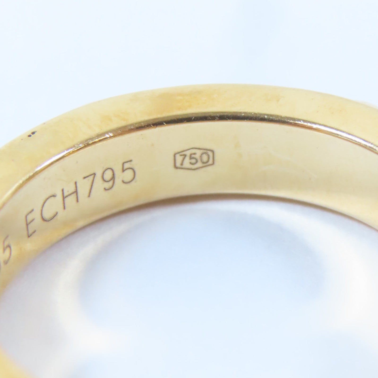 JEWELRY 18K黃金Empreinte Ring戒指Louis Vuitton#55/US#7.25cm