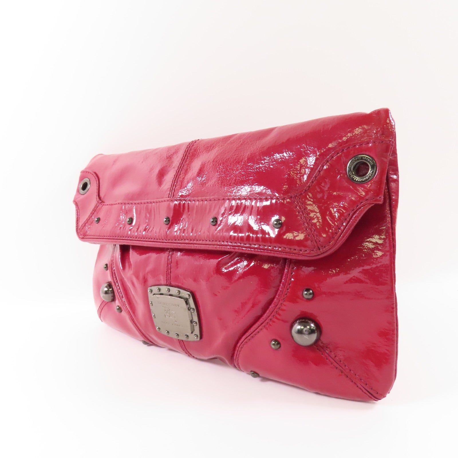 BURBERRY 塗層帆布Shoulder Bag肩背袋