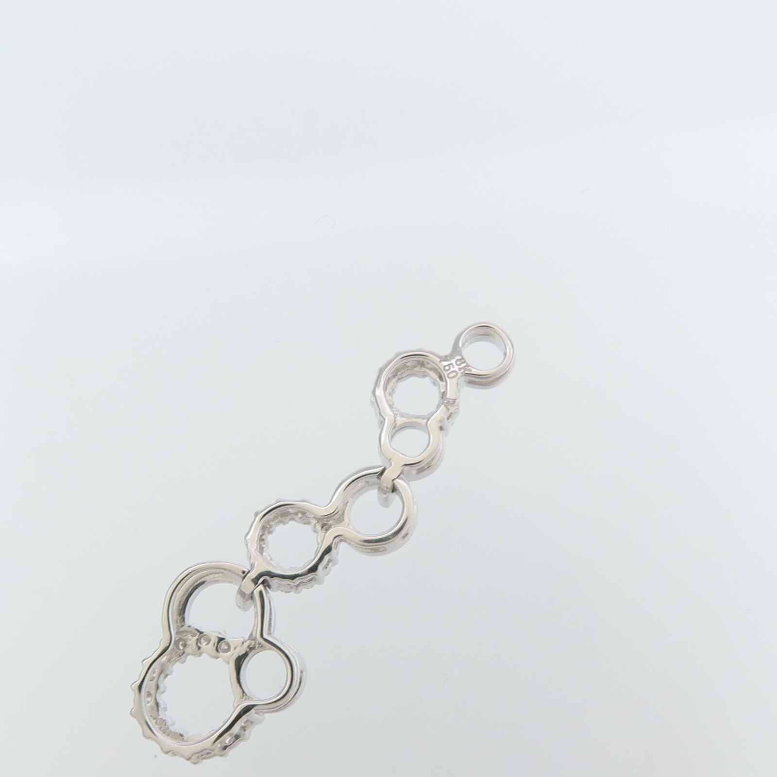 JEWELRY 18K白金Diamond Pendant鑽石吊墜