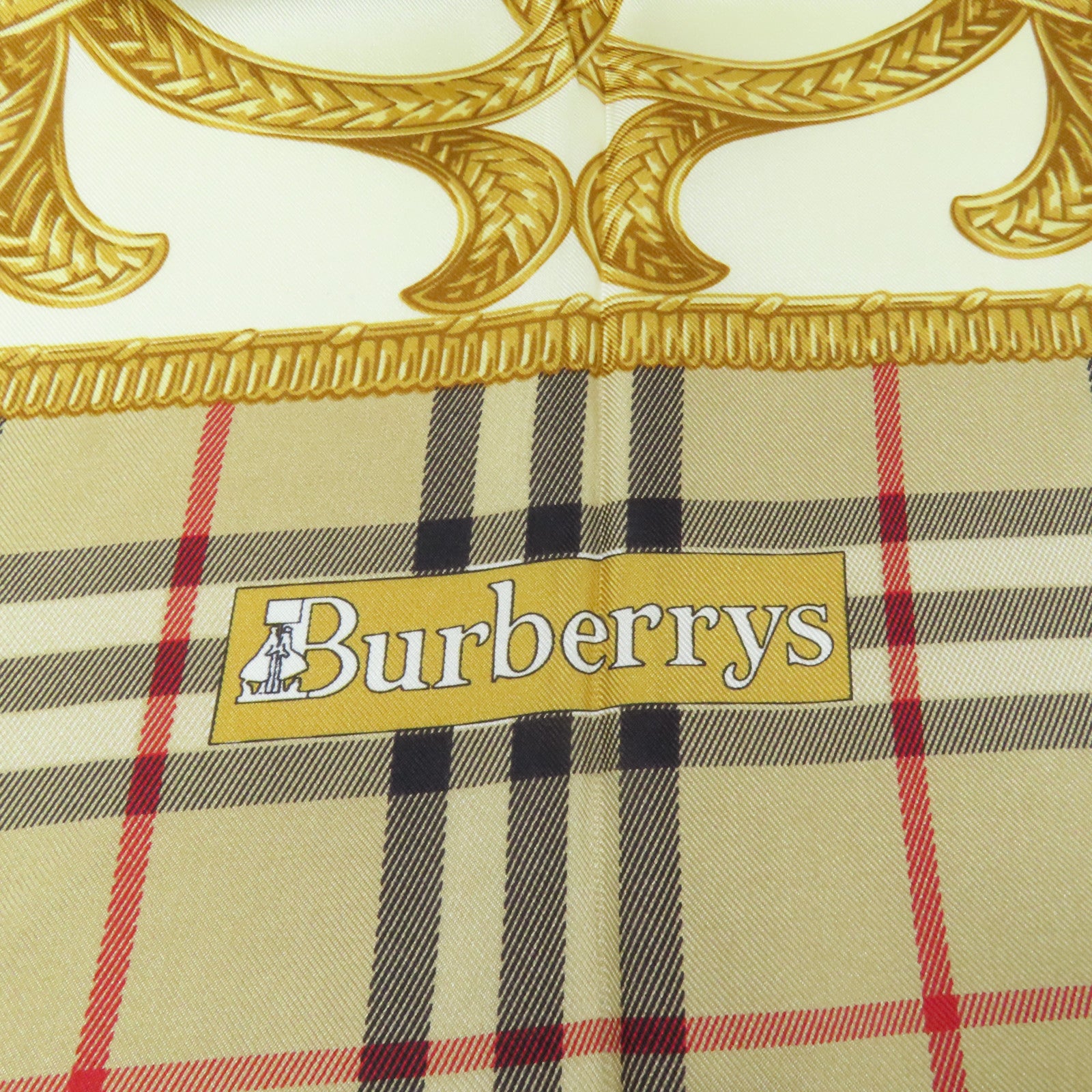 BURBERRY 絲質Scarf圍巾