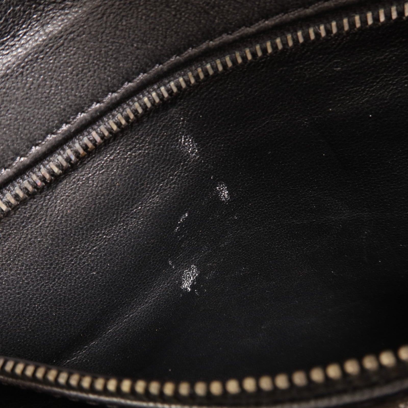 CHANEL 兔毛Chain Shoulder銀扣鏈帶肩背袋