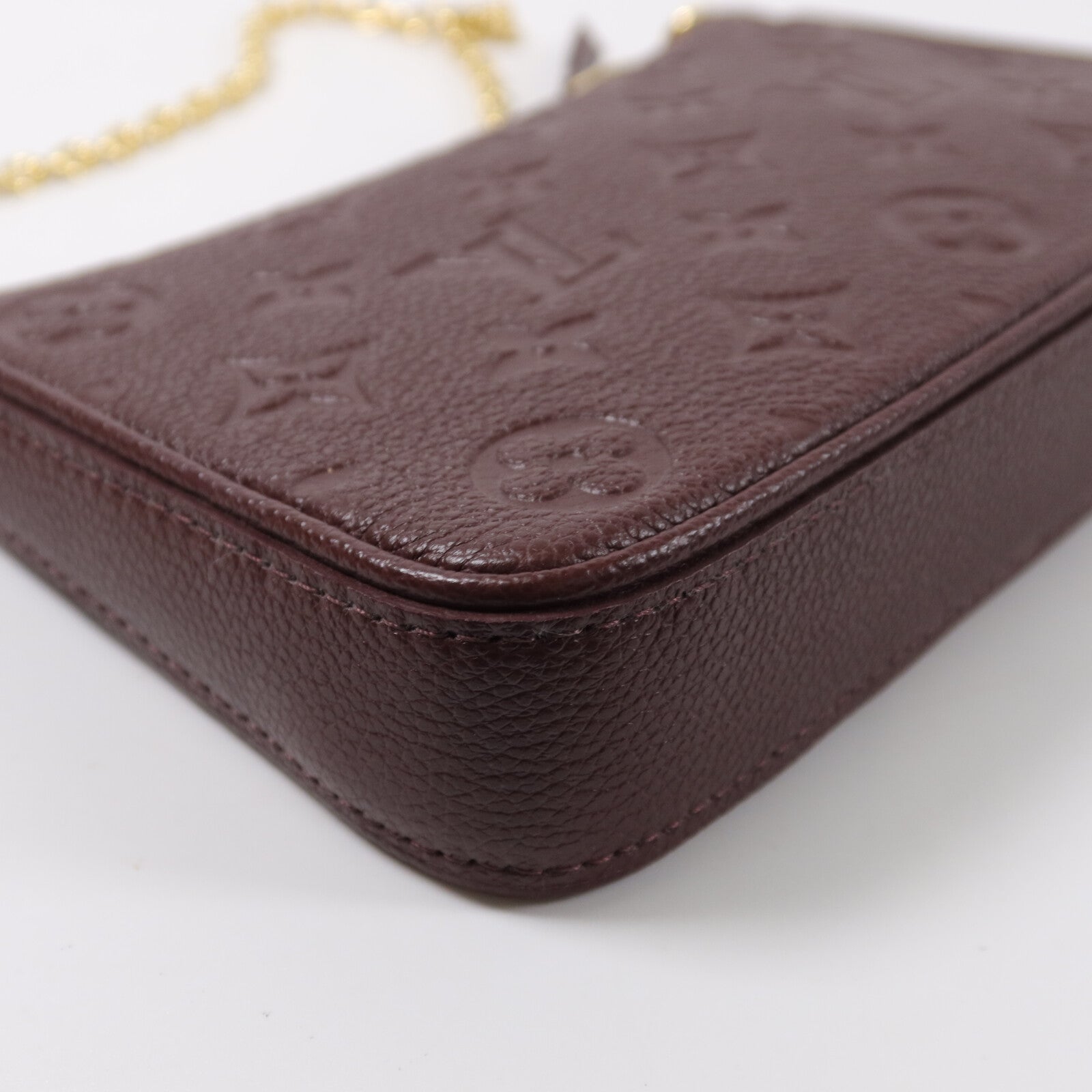 LOUIS VUITTON Monogram Empreinte Easy Pouch On Strap手挽肩背兩用袋