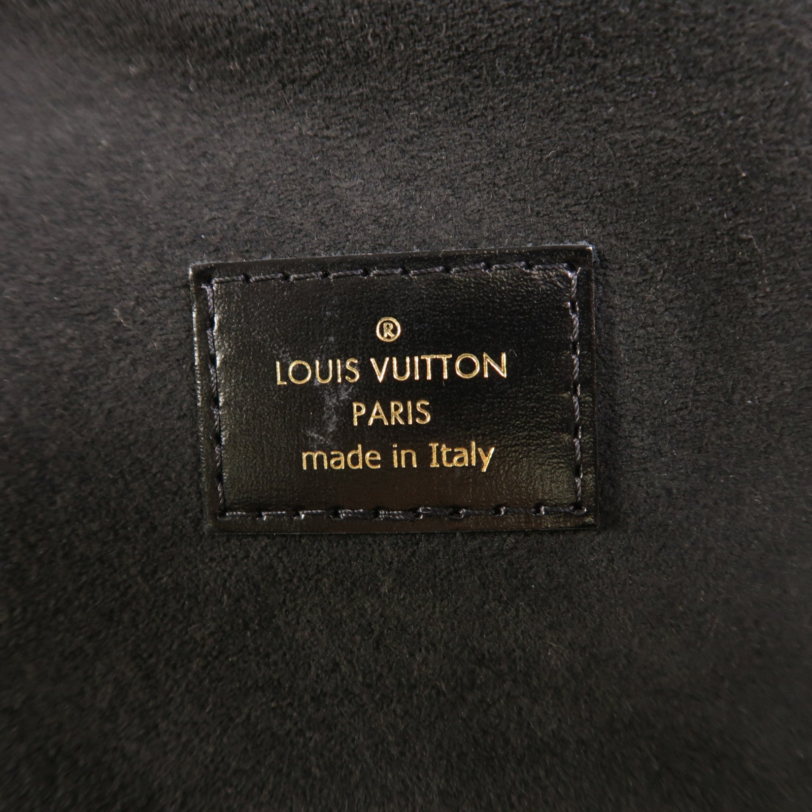 LOUIS VUITTON Monogram Reverse Vanity PM金扣手挽肩背兩用袋棕色