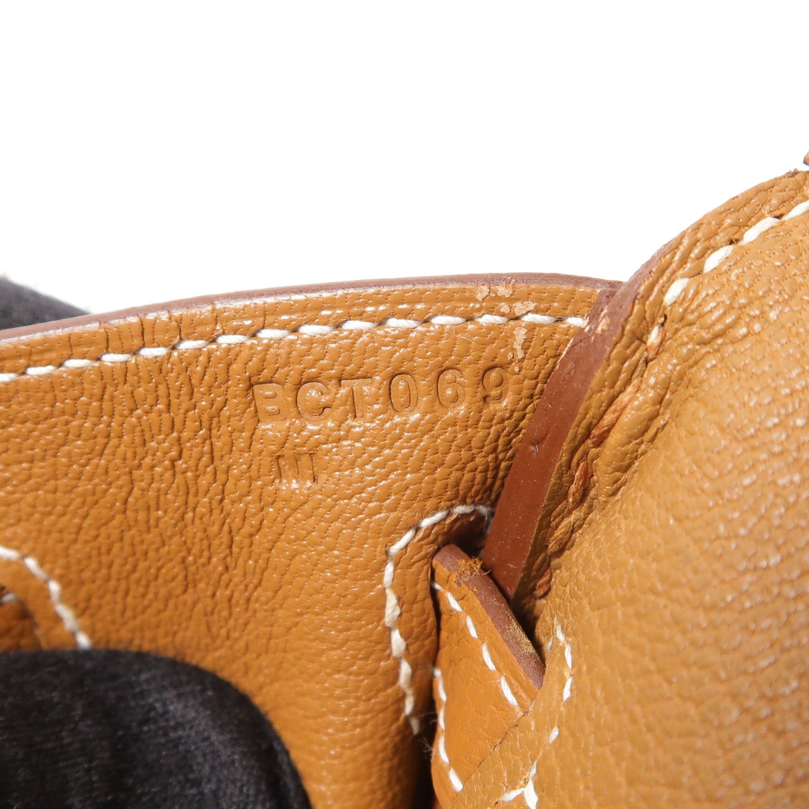 HERMES Togo皮革Birkin 25金扣手挽袋Gold
