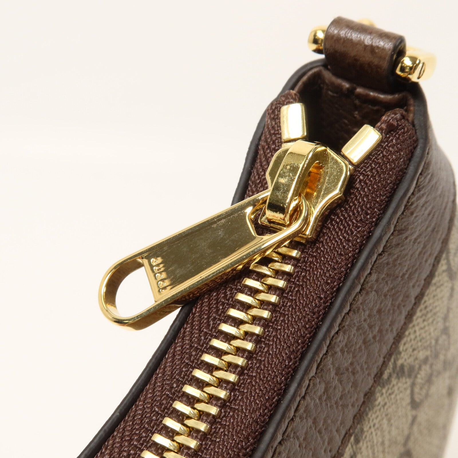 GUCCI 塗層帆布Ophidia GG Mini Bag鏈帶手挽袋