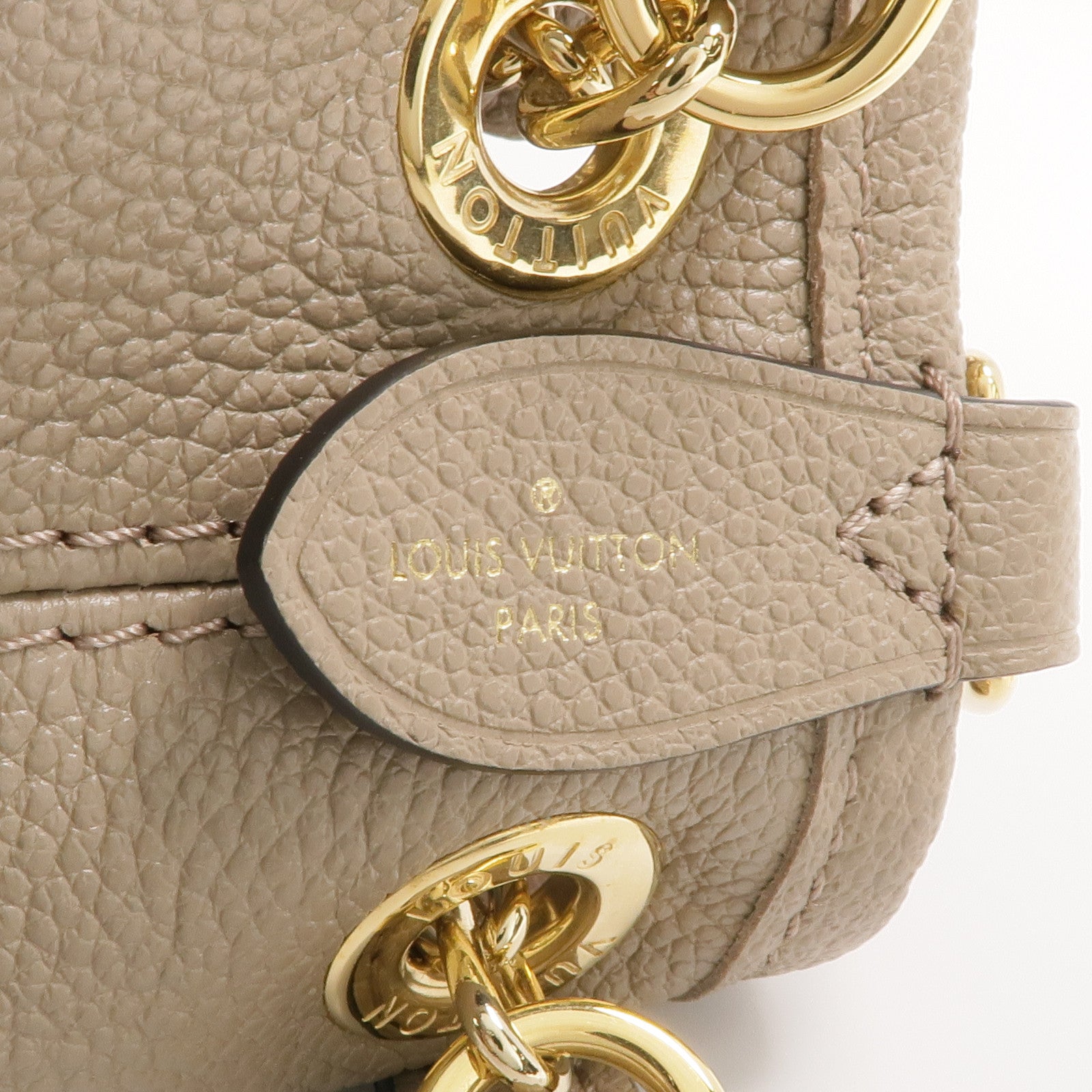 LOUIS VUITTON Monogram Empreinte金扣鏈帶手挽肩背兩用袋