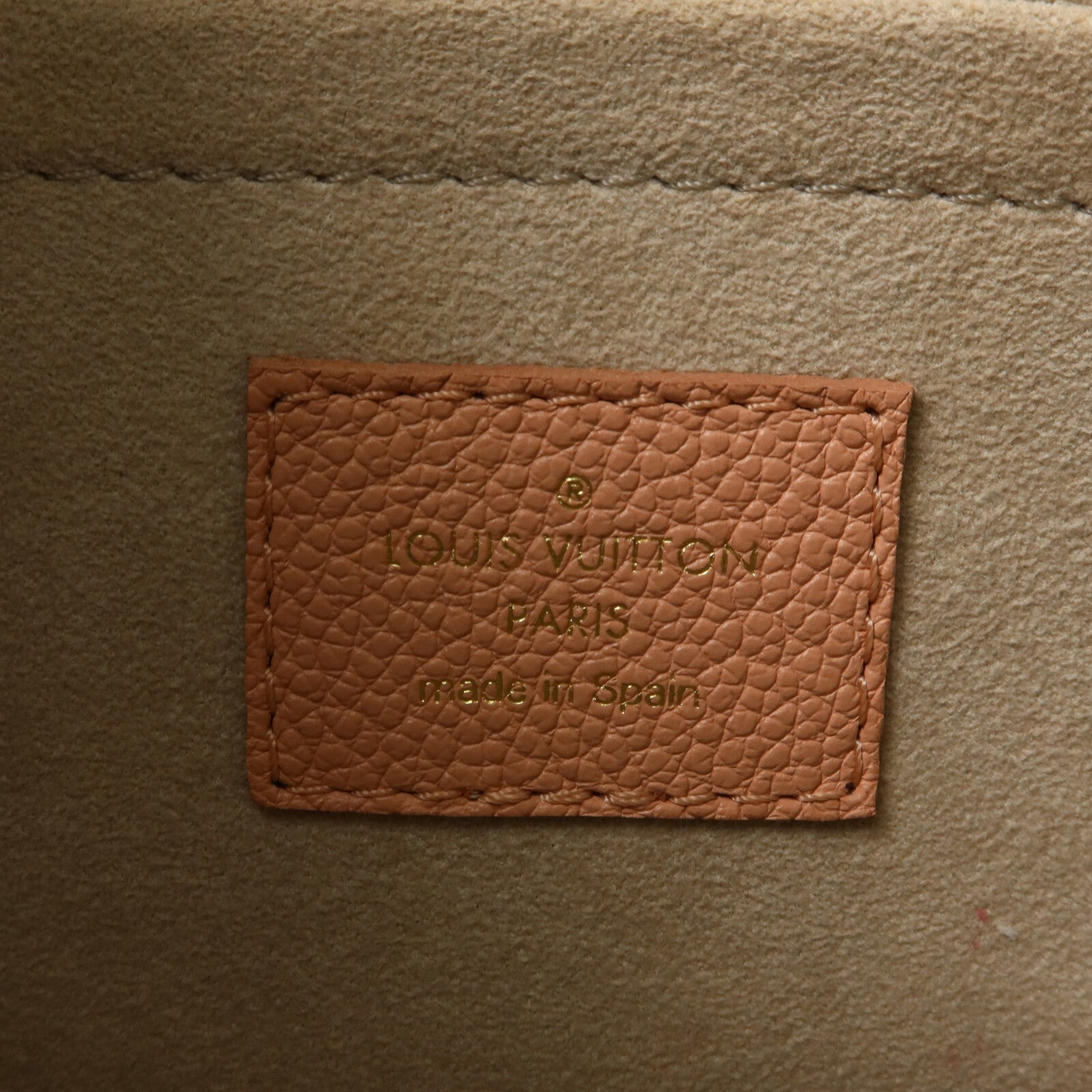 LOUIS VUITTON Monogram Empreinte Bagatelle手挽肩背兩用袋