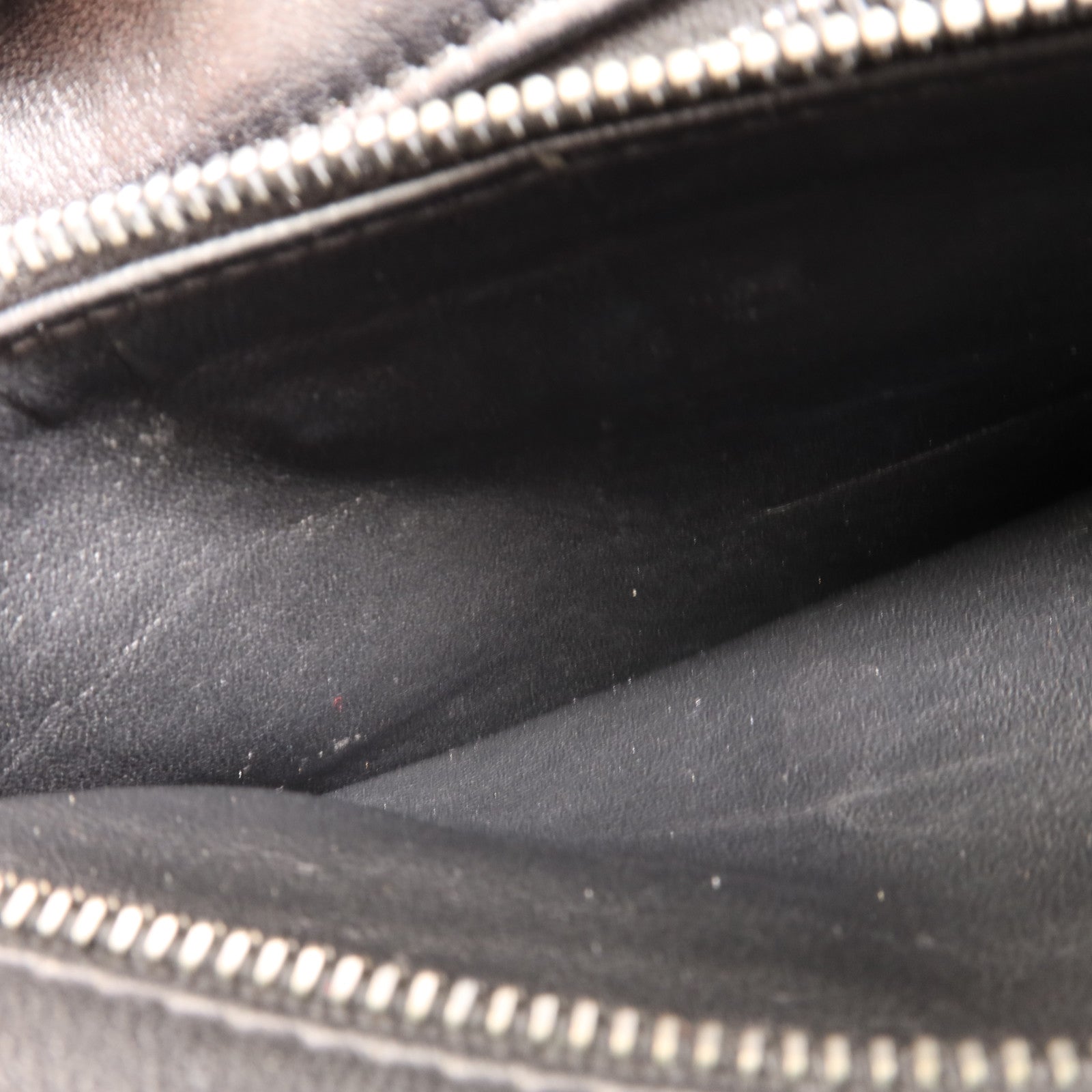 CHANEL 兔毛Chain Shoulder銀扣鏈帶肩背袋