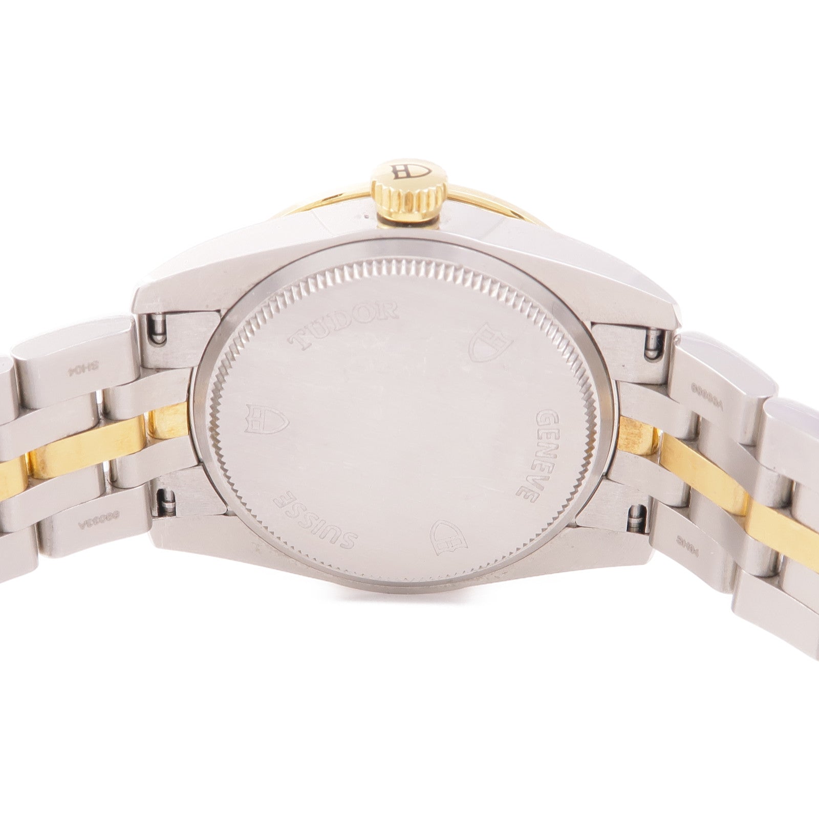 TUDOR Glamour Date 53003 Automatic Watch 18K Yellow Gold/Stainless Steel Gold