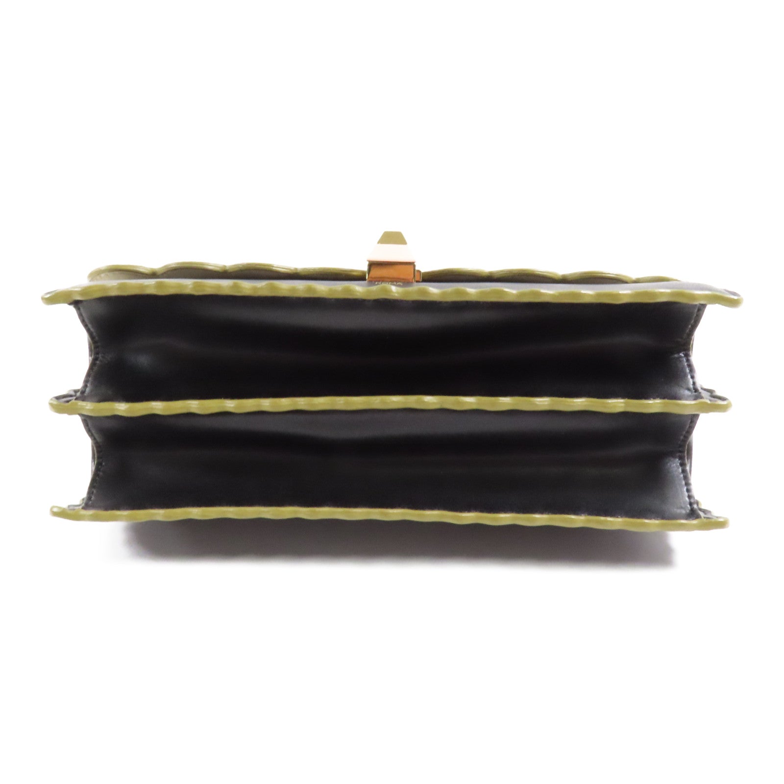 FENDI 牛皮皮革Kan I金扣手挽肩背兩用袋