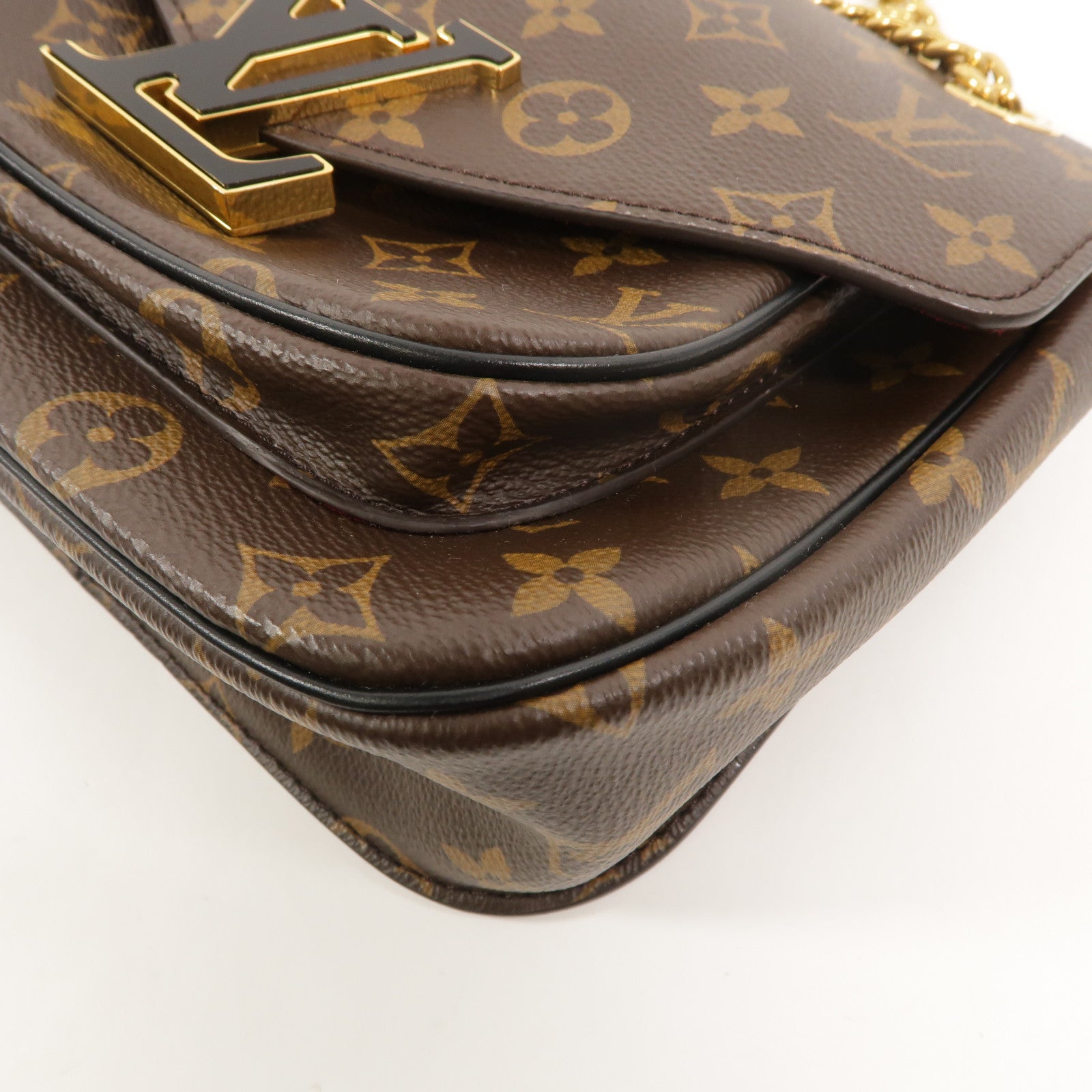 LOUIS VUITTON Monogram Passy鏈帶肩背袋