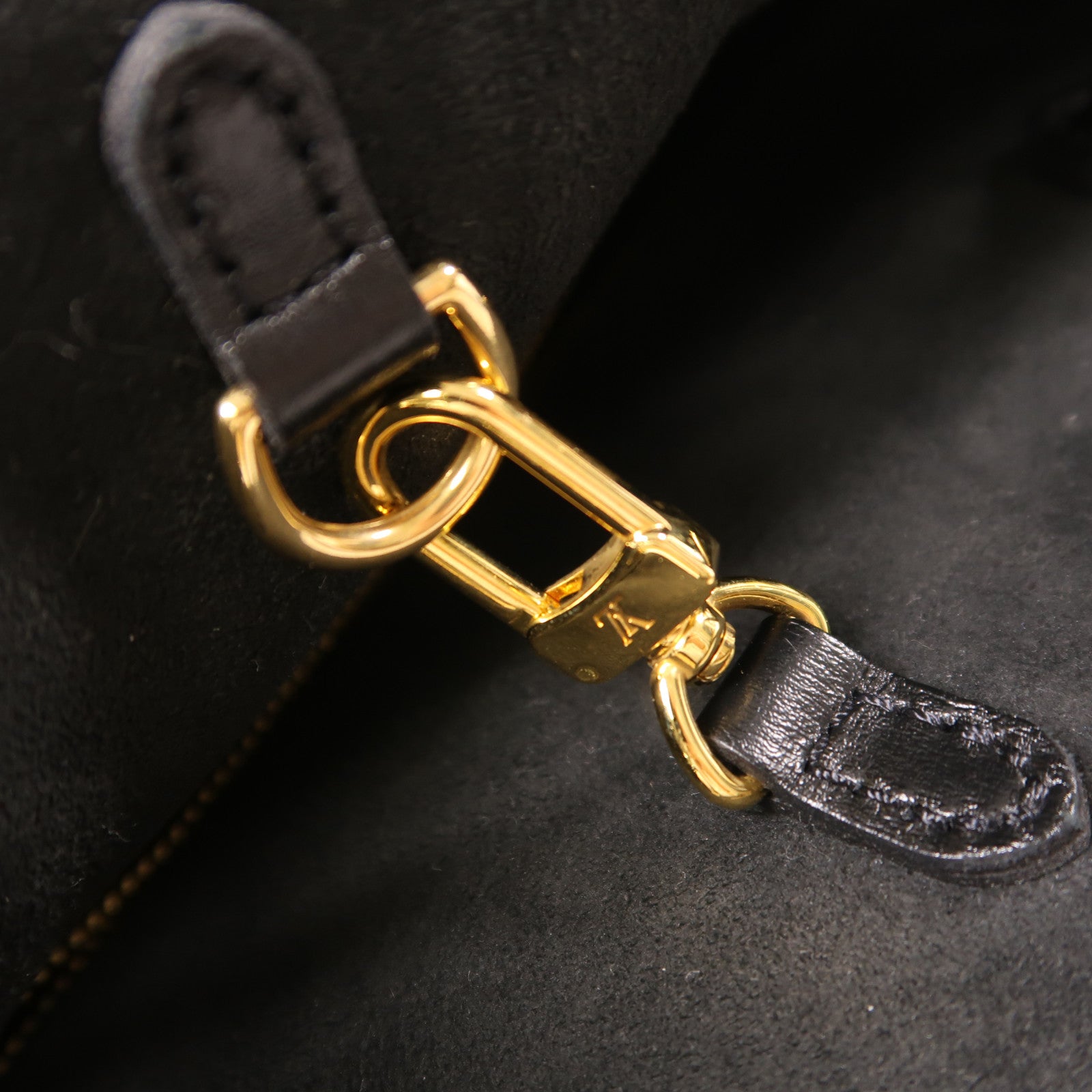 LOUIS VUITTON 帆布OnTheGo GM SINCE 1854金扣手挽肩背兩用袋