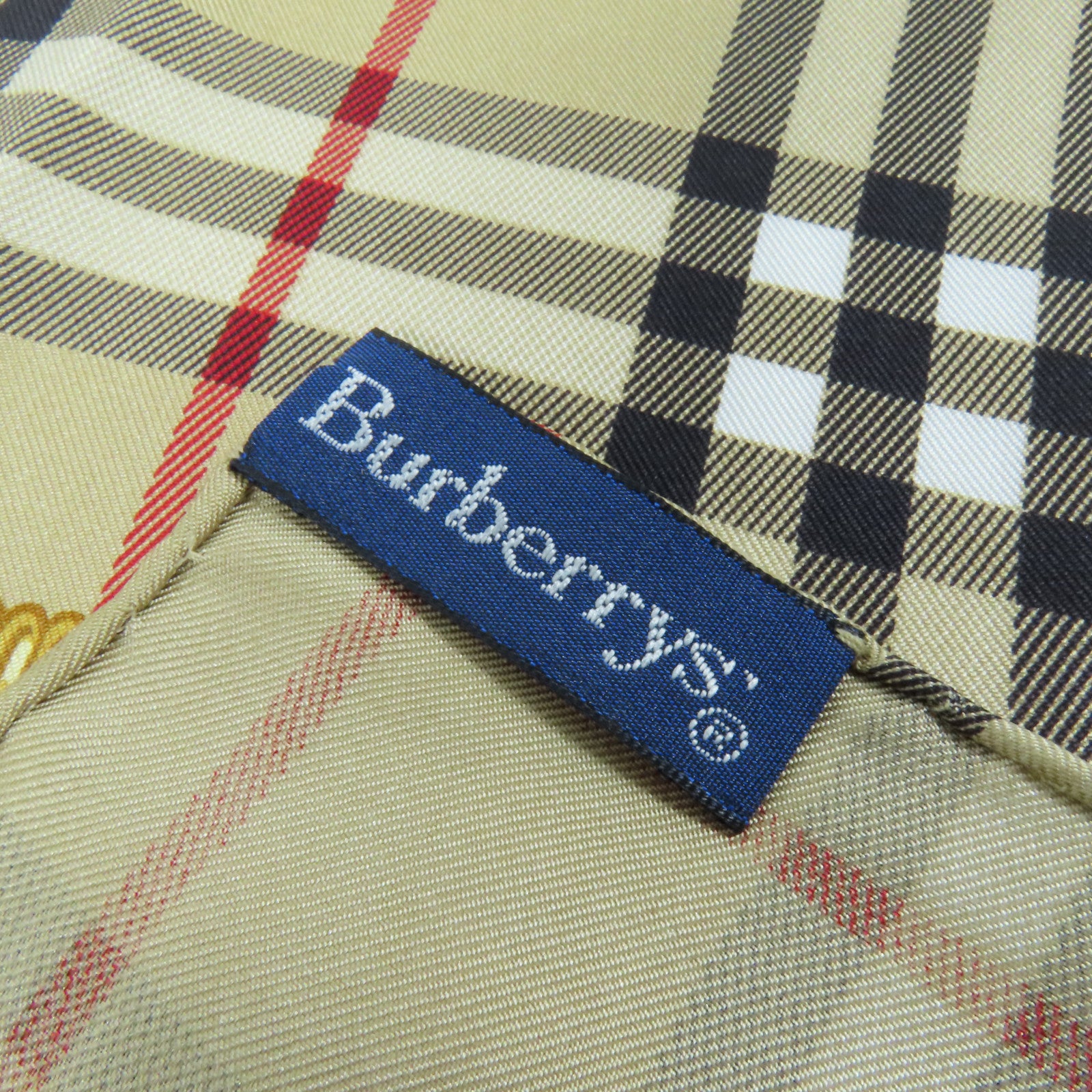 BURBERRY 絲質Scarf圍巾