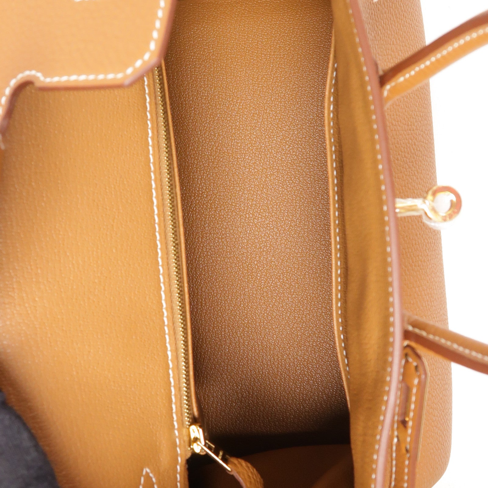 HERMES Togo皮革Birkin 25金扣手挽袋Gold