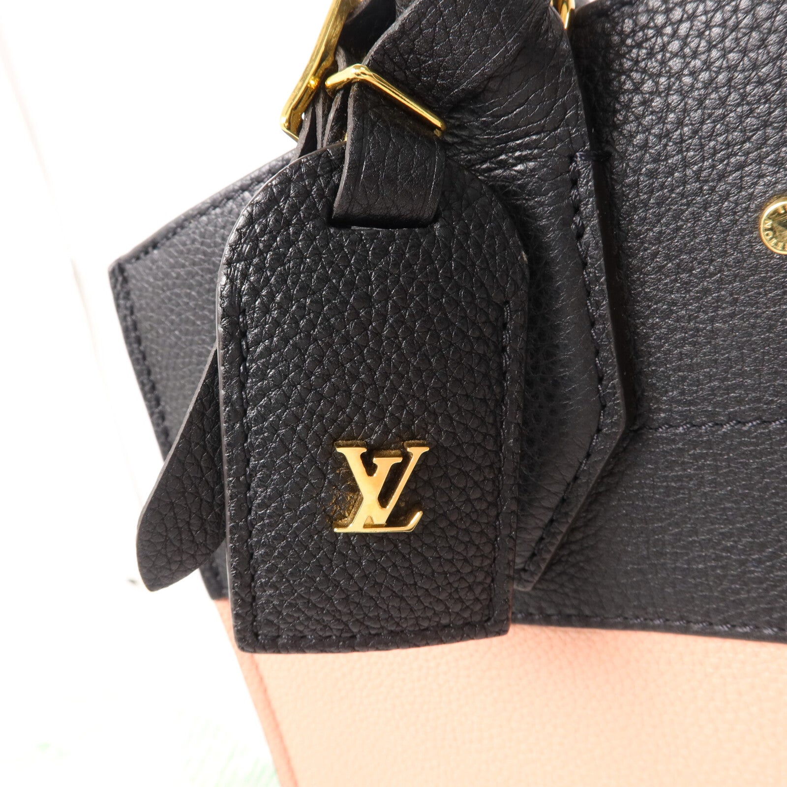 LOUIS VUITTON Taurillon City Steamer PM手挽肩背兩用袋