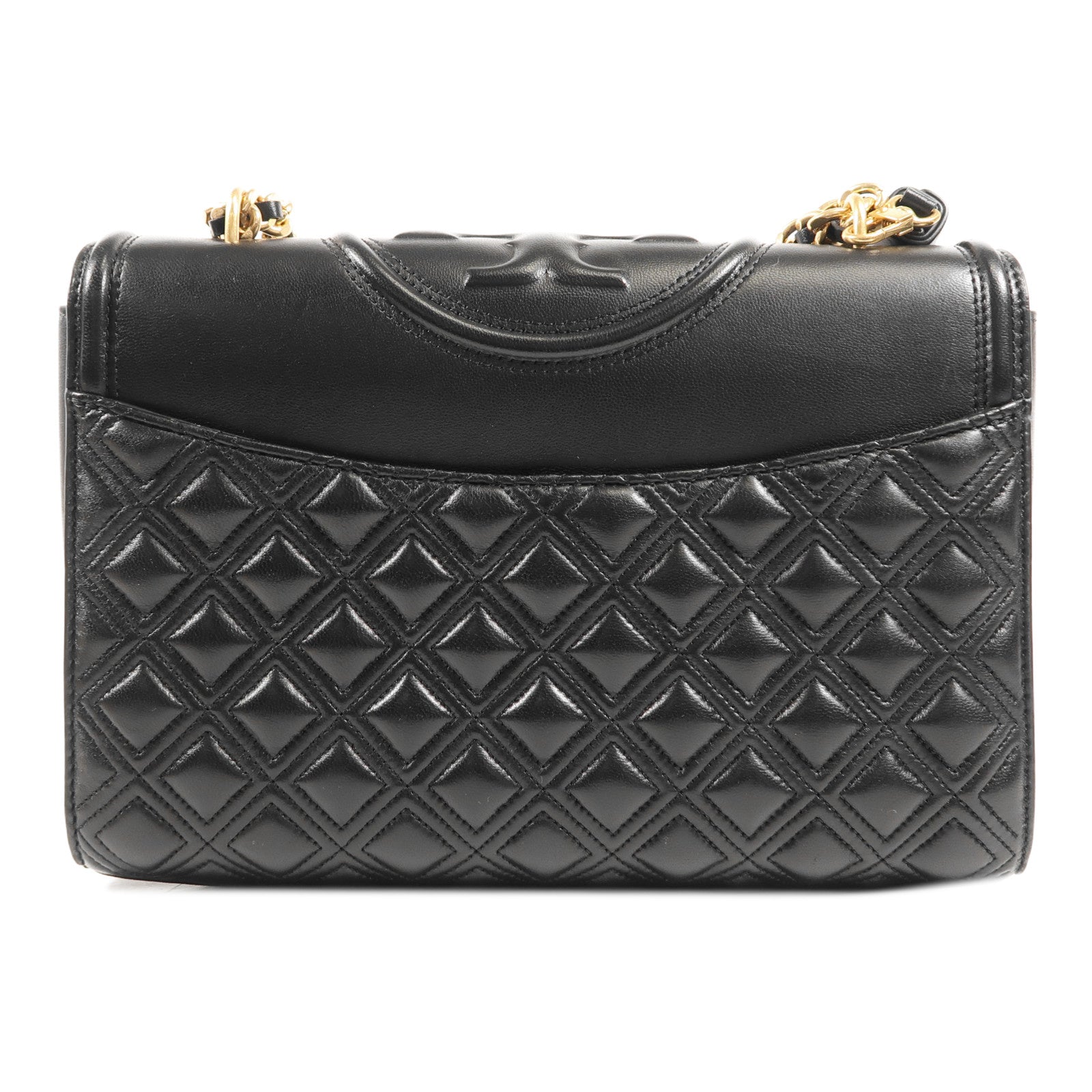 Tory Burch 牛皮皮革Shoulder Bag金扣鏈帶肩背袋