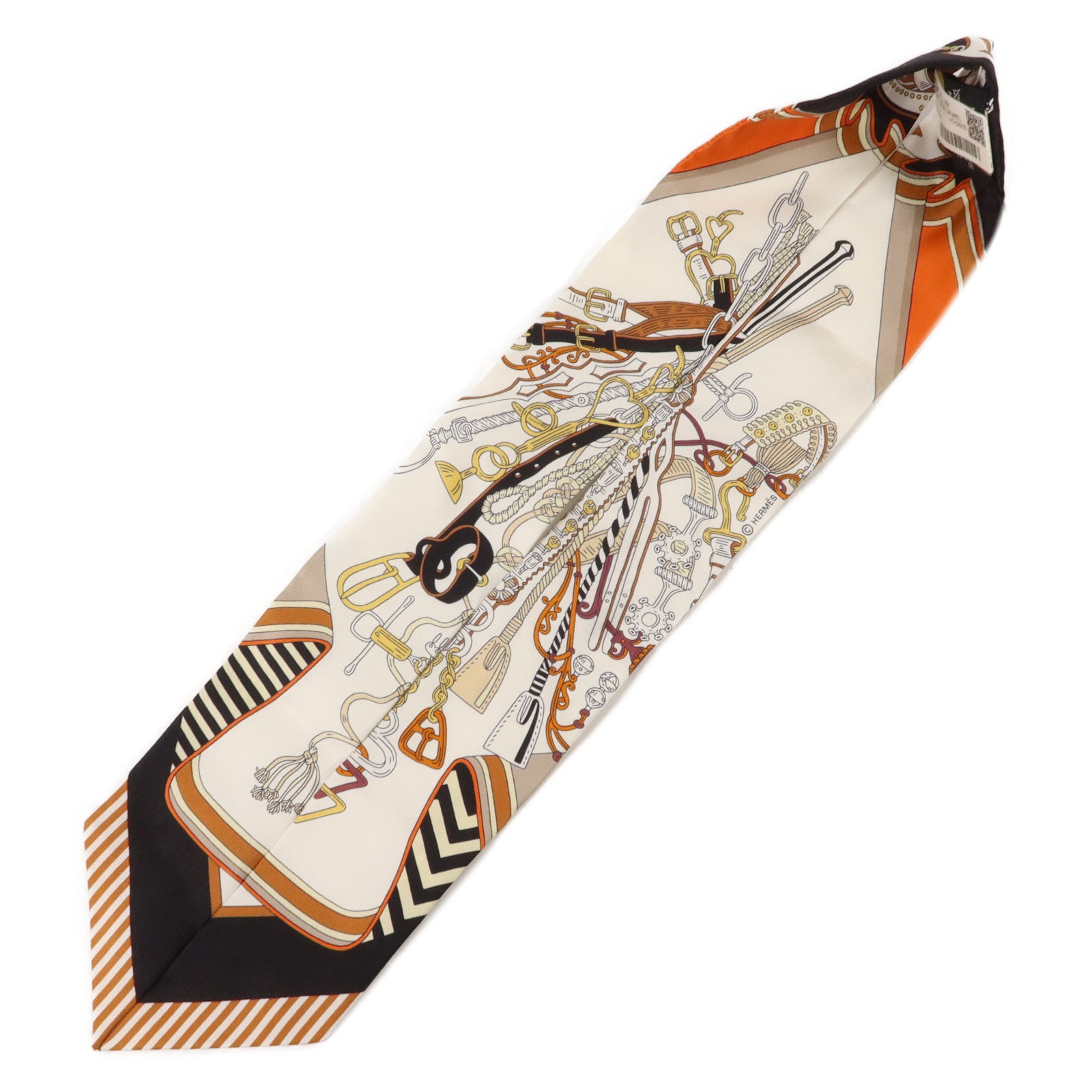 HERMES 絲質Twilly絲巾