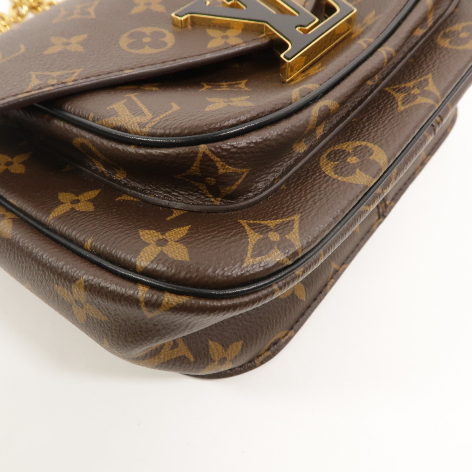LOUIS VUITTON Monogram Passy鏈帶肩背袋