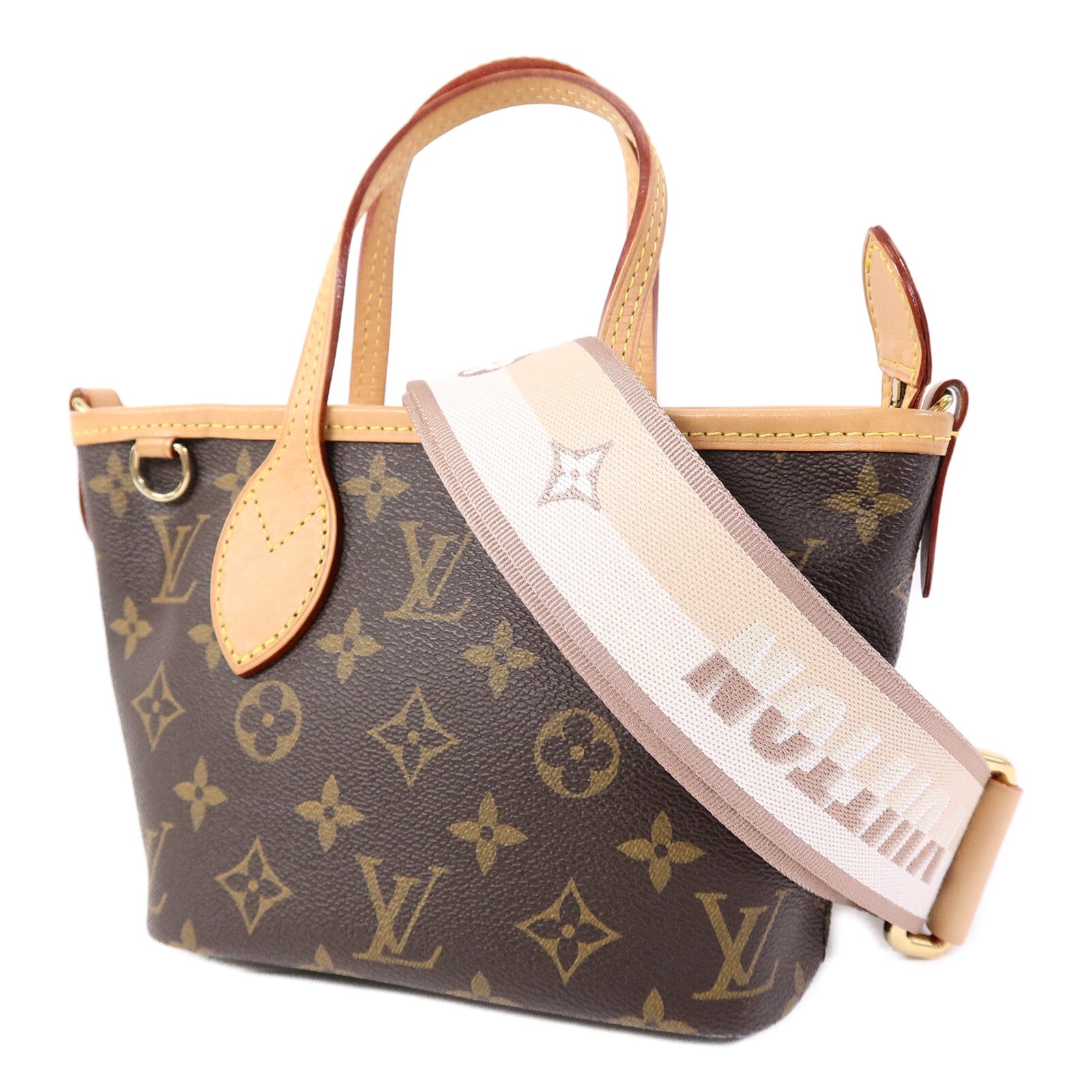 LOUIS VUITTON Monogram Neverfull BB手挽肩背兩用袋