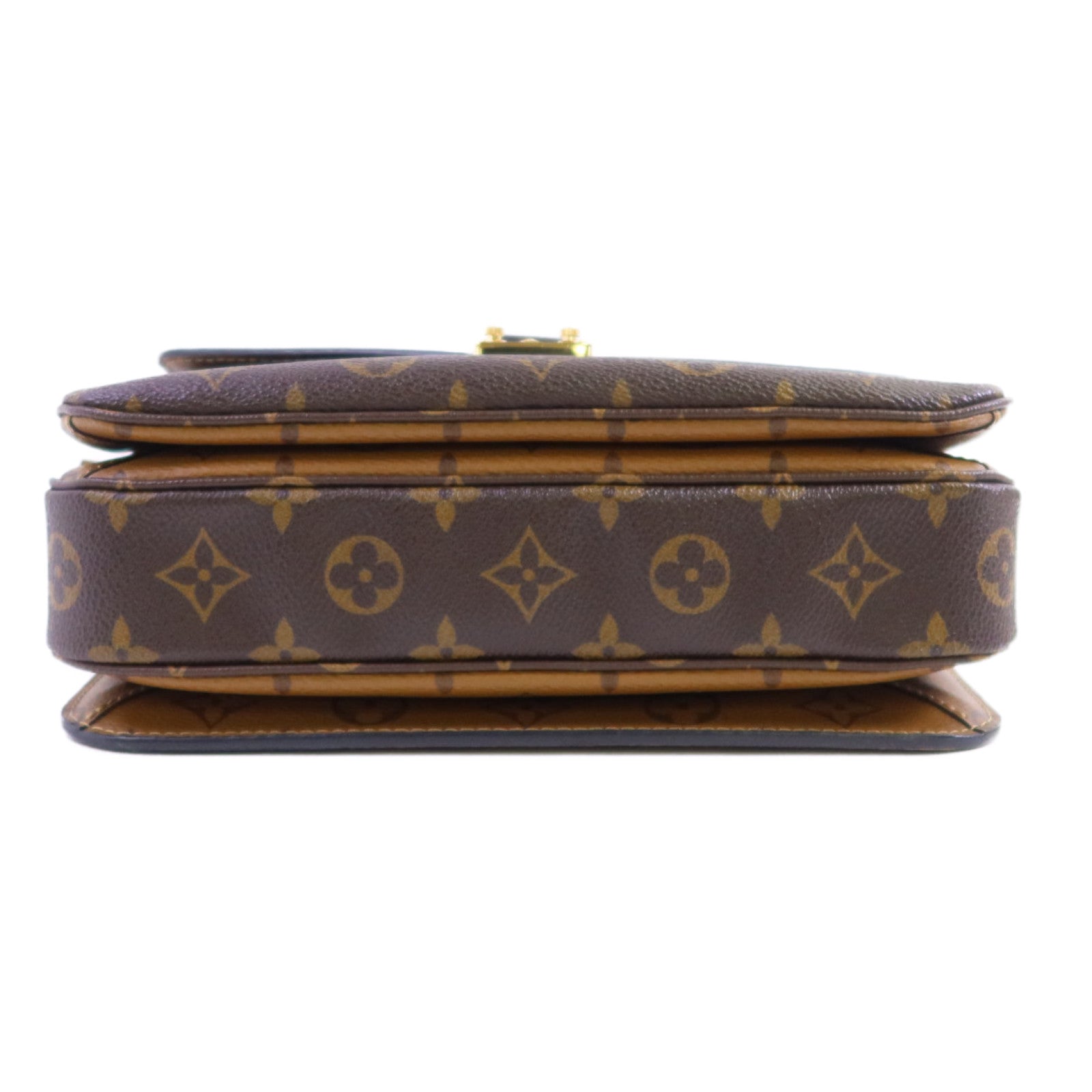 LOUIS VUITTON Monogram Reverse Pochette Metis金扣手挽肩背兩用袋