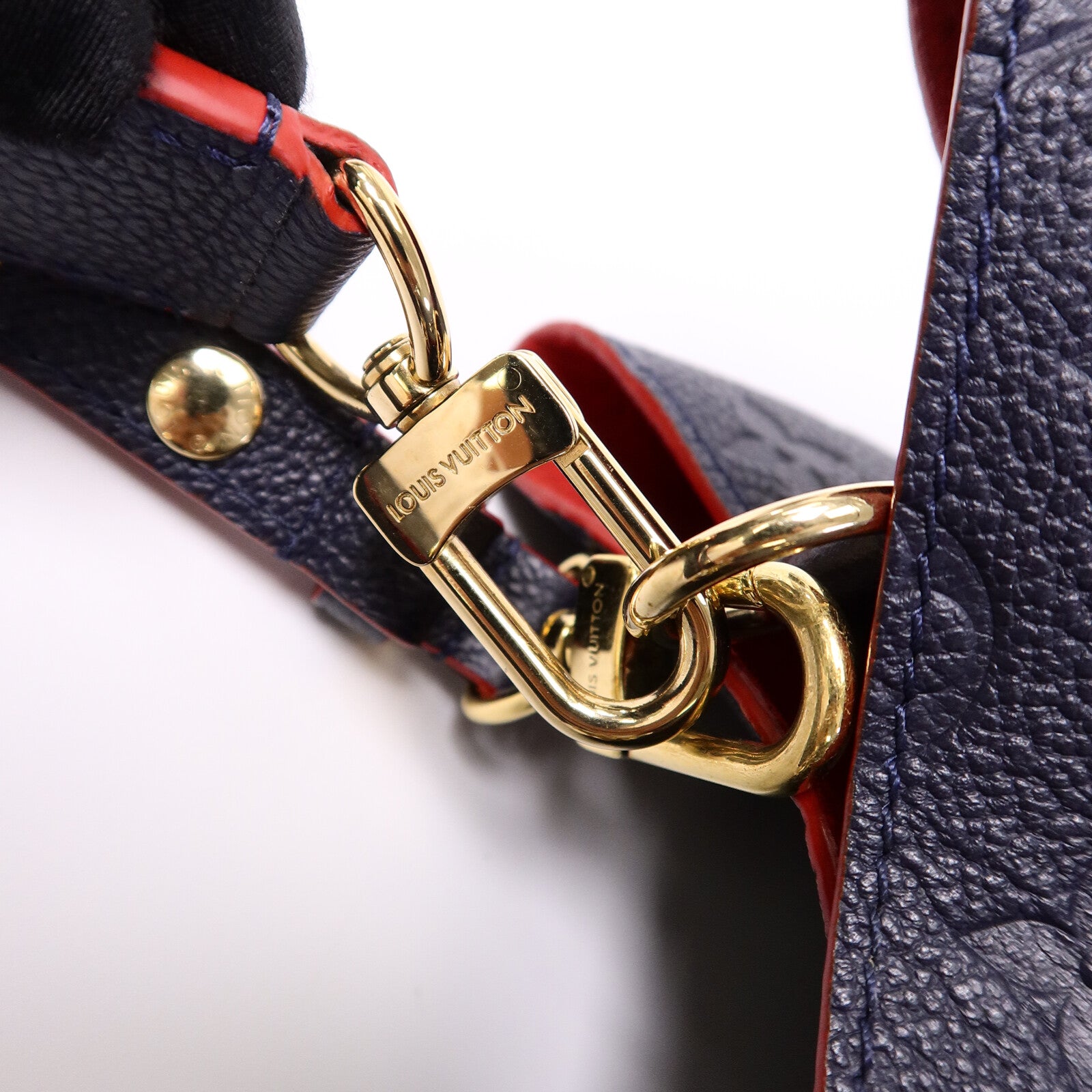 LOUIS VUITTON Monogram Empreinte Neo Noe MM手挽肩背兩用袋