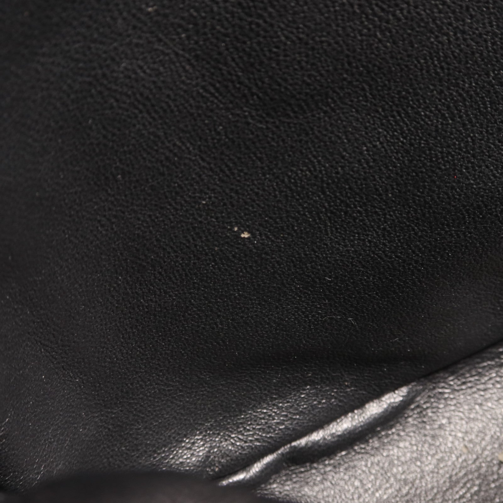 CHANEL 兔毛Chain Shoulder銀扣鏈帶肩背袋