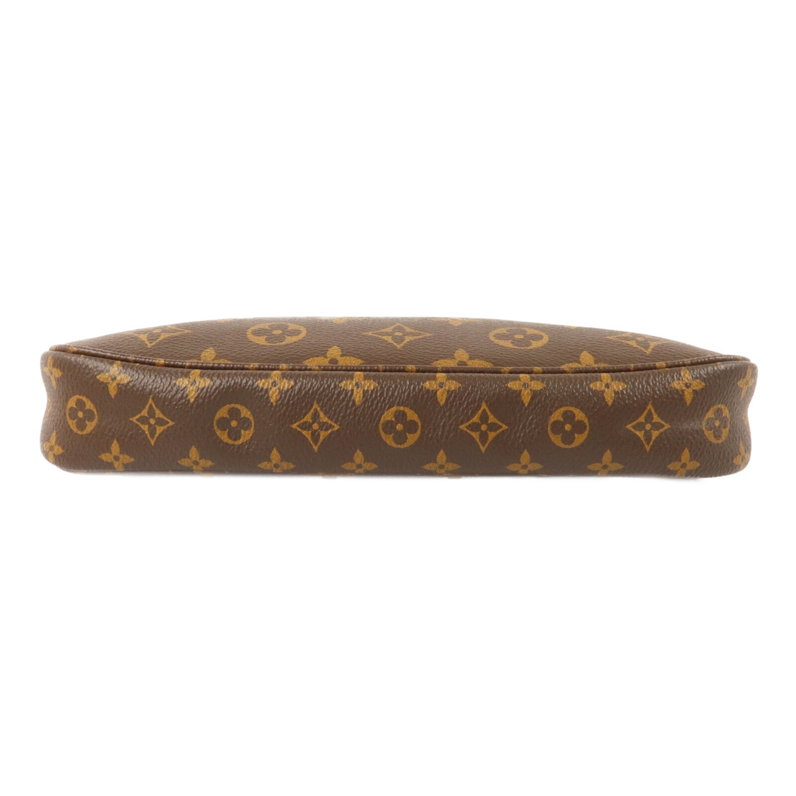 LOUIS VUITTON Monogram Multi Pochette Accessoires金扣手挽肩背兩用袋棕色