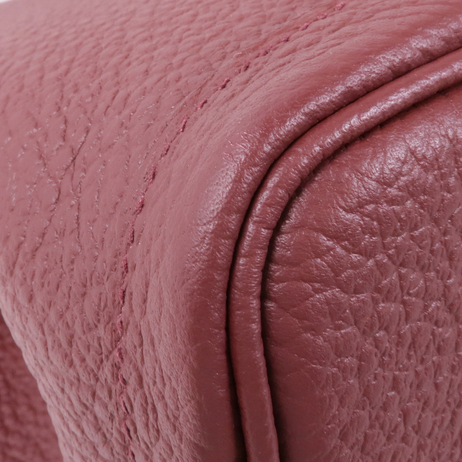 HERMES Negonda皮革Garden Party PM銀扣手挽袋Bordeaux