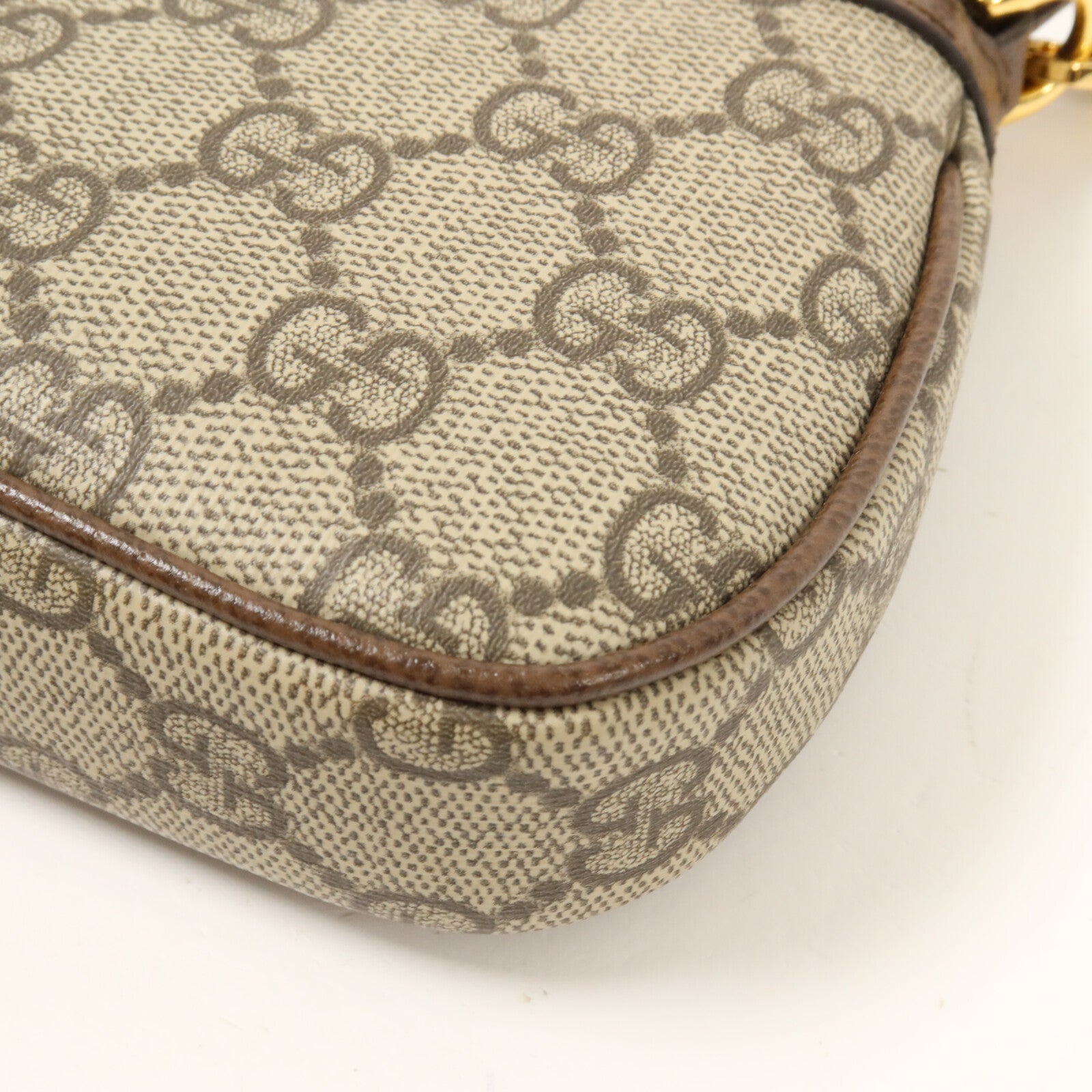 GUCCI 塗層帆布Ophidia GG Mini Bag鏈帶手挽袋