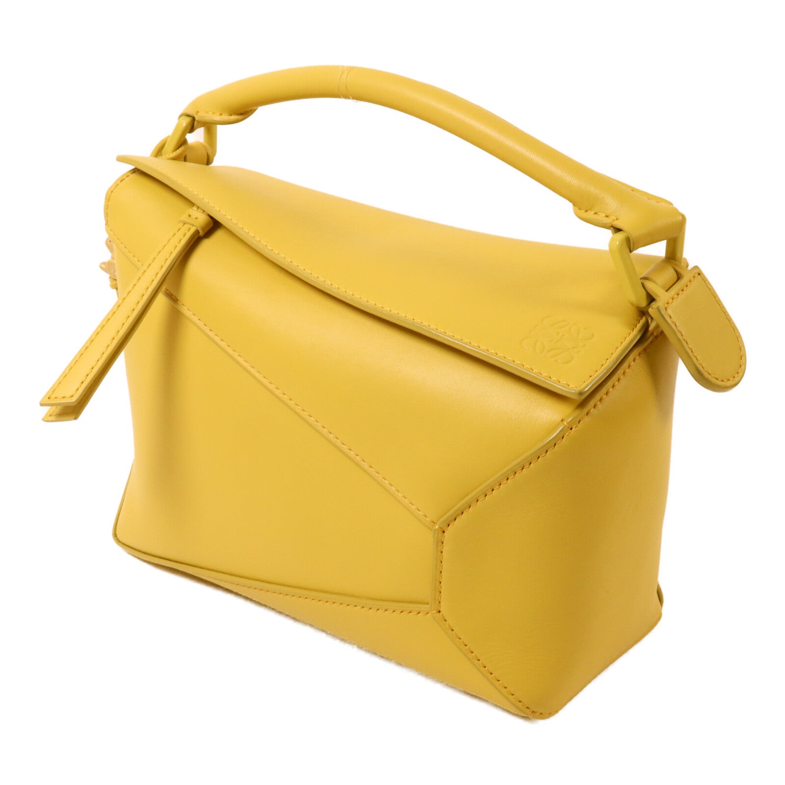 LOEWE 牛皮皮革Puzzle Edge Monoc手挽肩背兩用袋