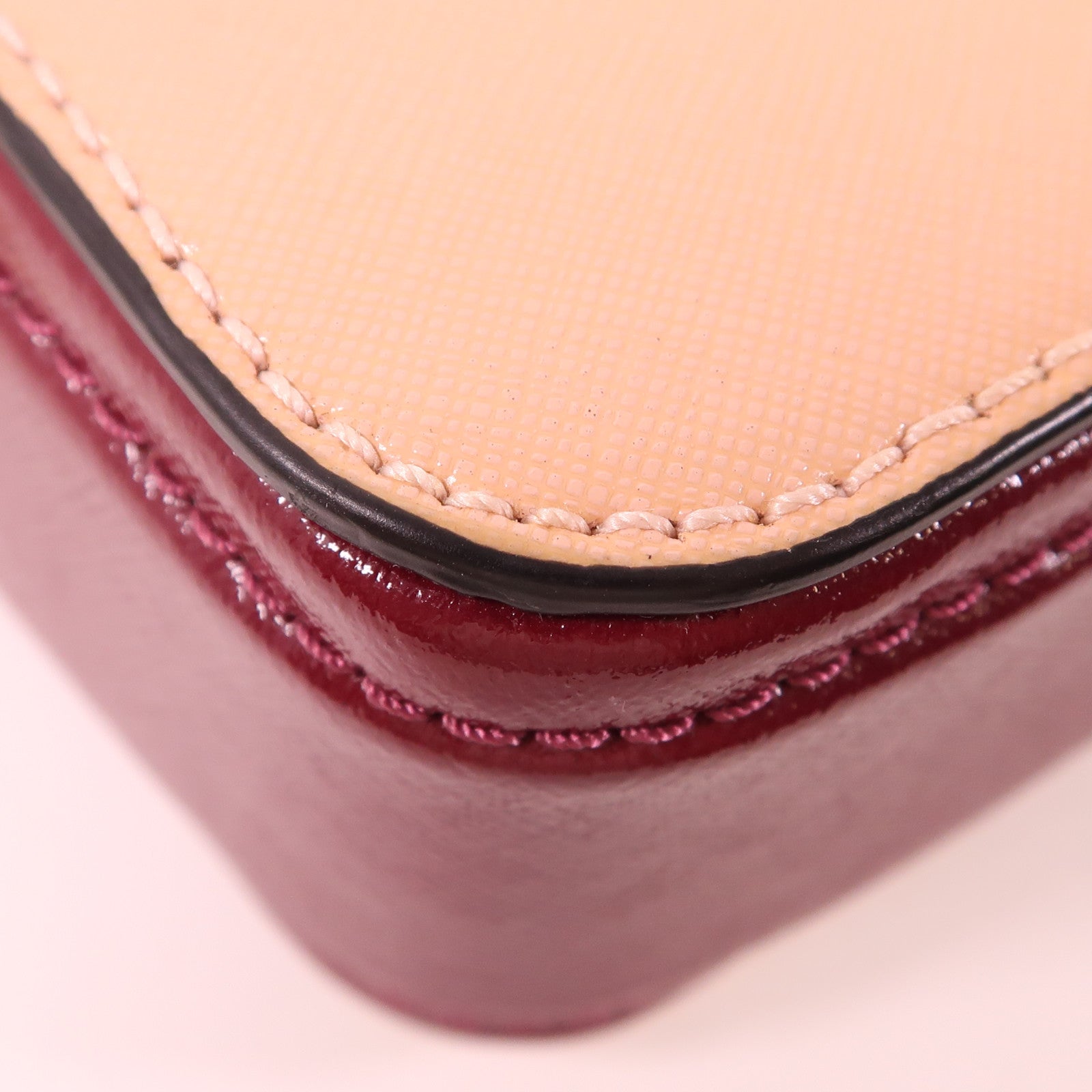 MARC JACOBS 牛皮皮革Shoulder Bag金扣肩背袋